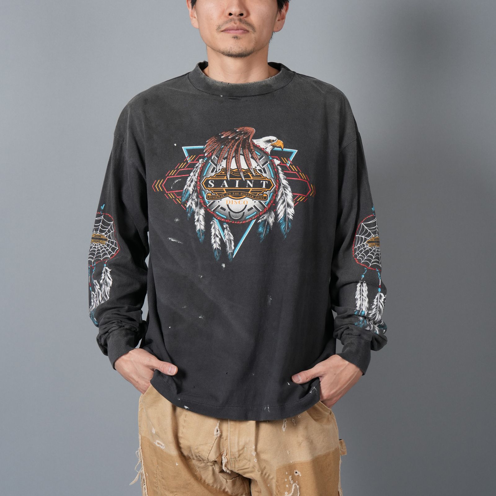 SAINT M×××××× - 【残りわずか】【コラボ】SM-HR8-0000-C40 / LS TEE