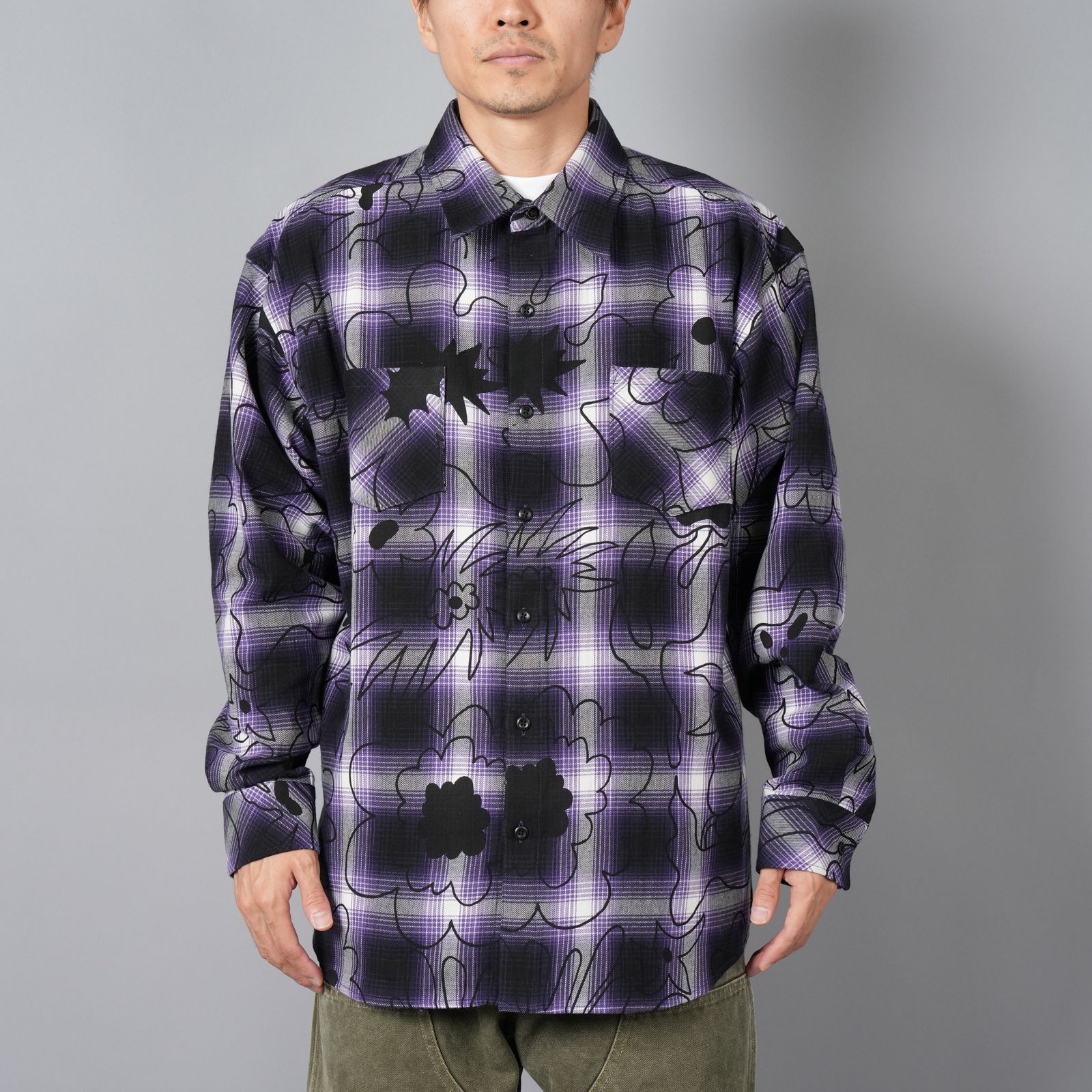 Rafu - 【ラスト1点】【限定】 Hank×Rafu shirt / ネルシャツ