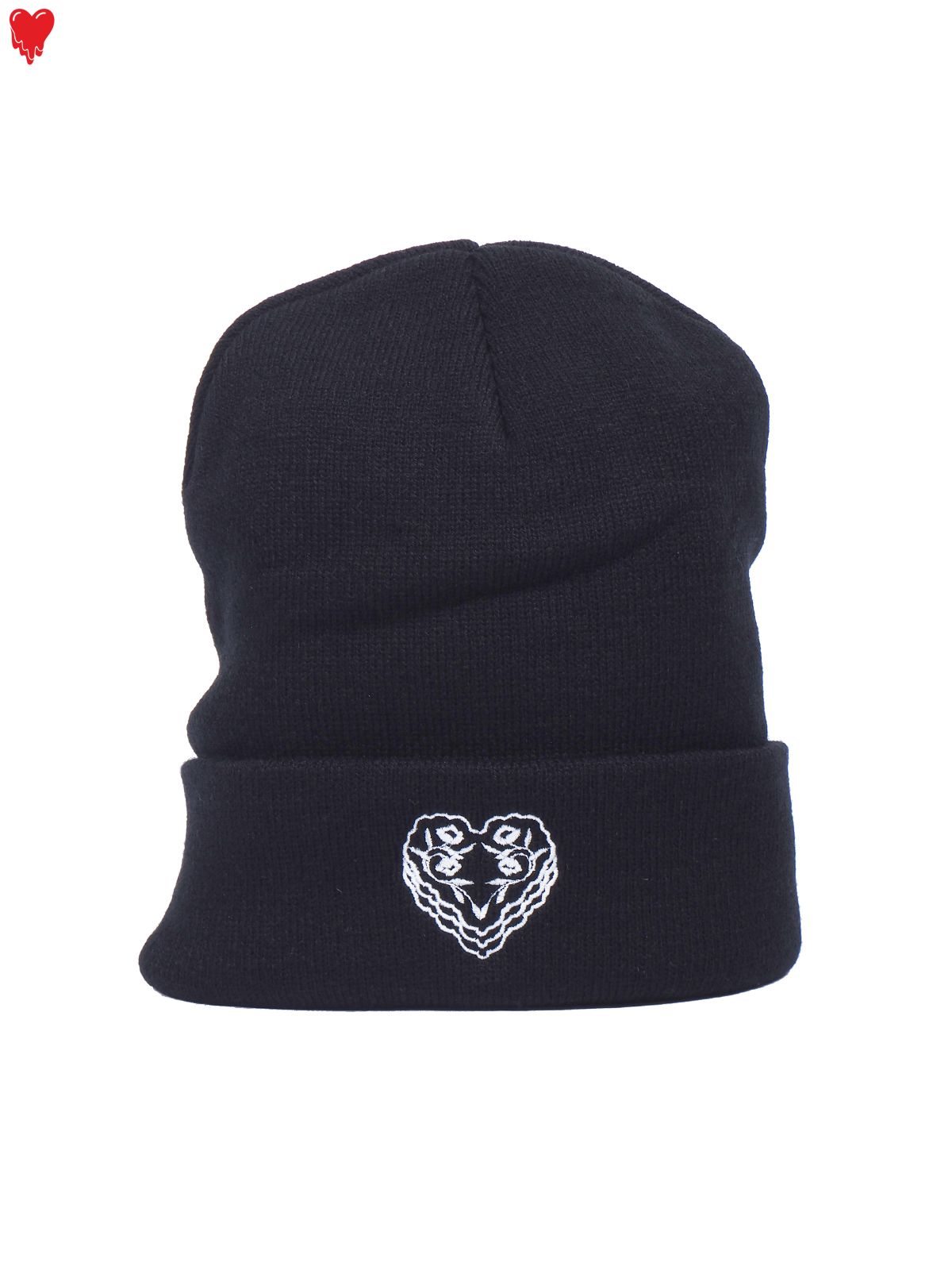 Emotionally Unavailable - 【ラスト1点】 FABRIC HEART PATCH KNIT