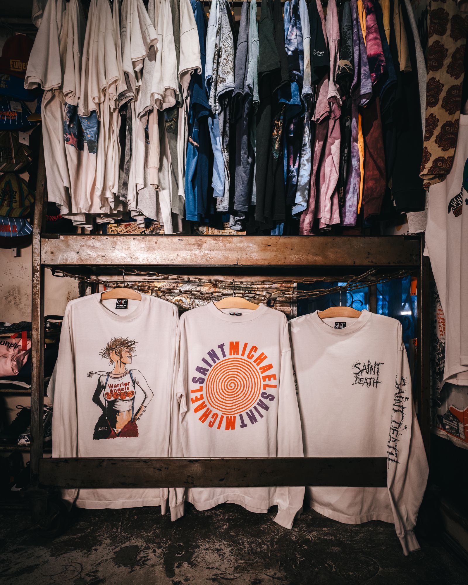 SAINT M×××××× - ラスト1点 / SM-A21-0000-018/LS TEE_PUNKGIRL / ロン