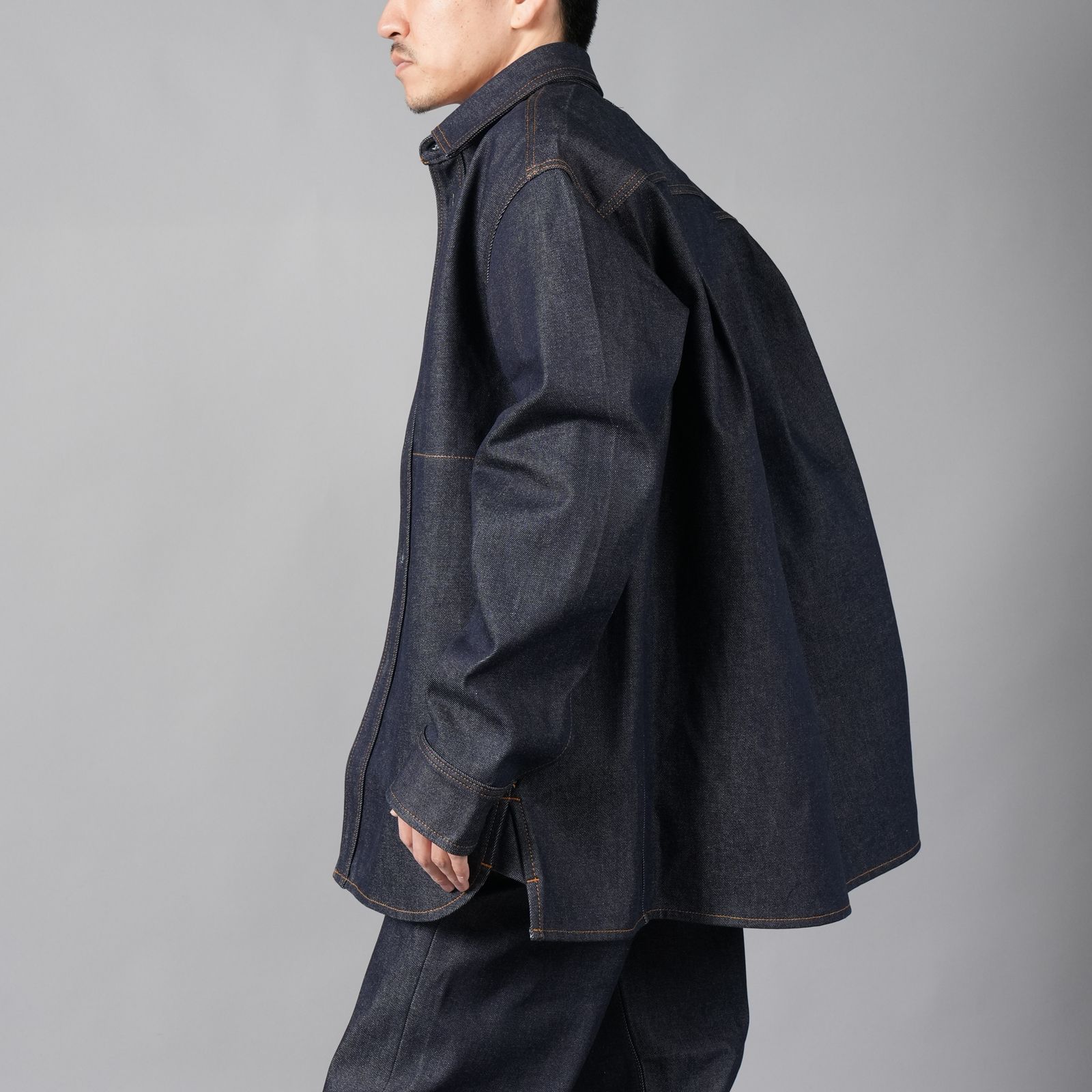 NTN - 【ラスト1点】ASCENT DENIM SHIRT / デニムシャツ (インディゴ