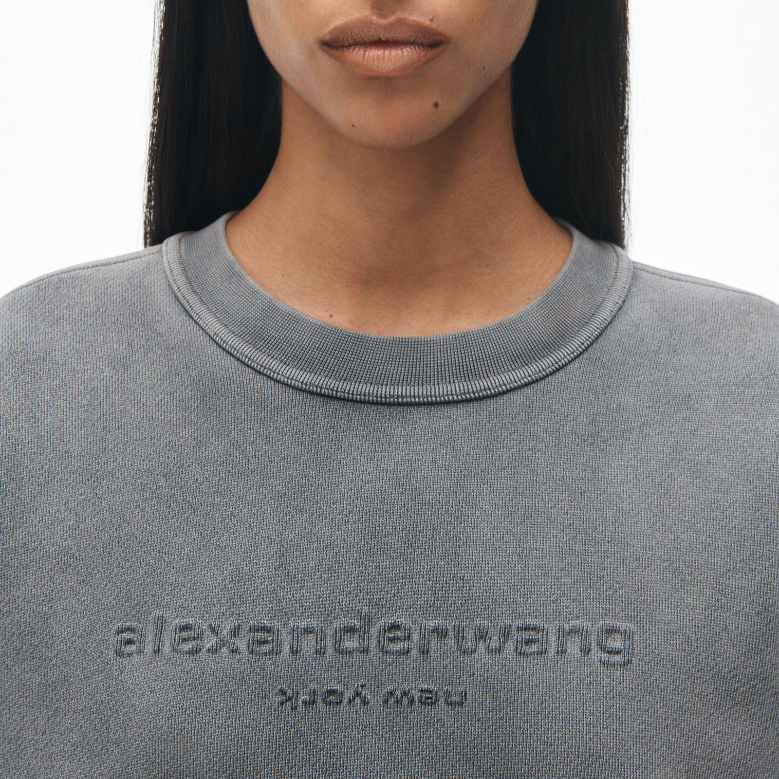 alexander wang - 【ラスト1点】BI-COLOR ACID SWEATSHIRT WITH