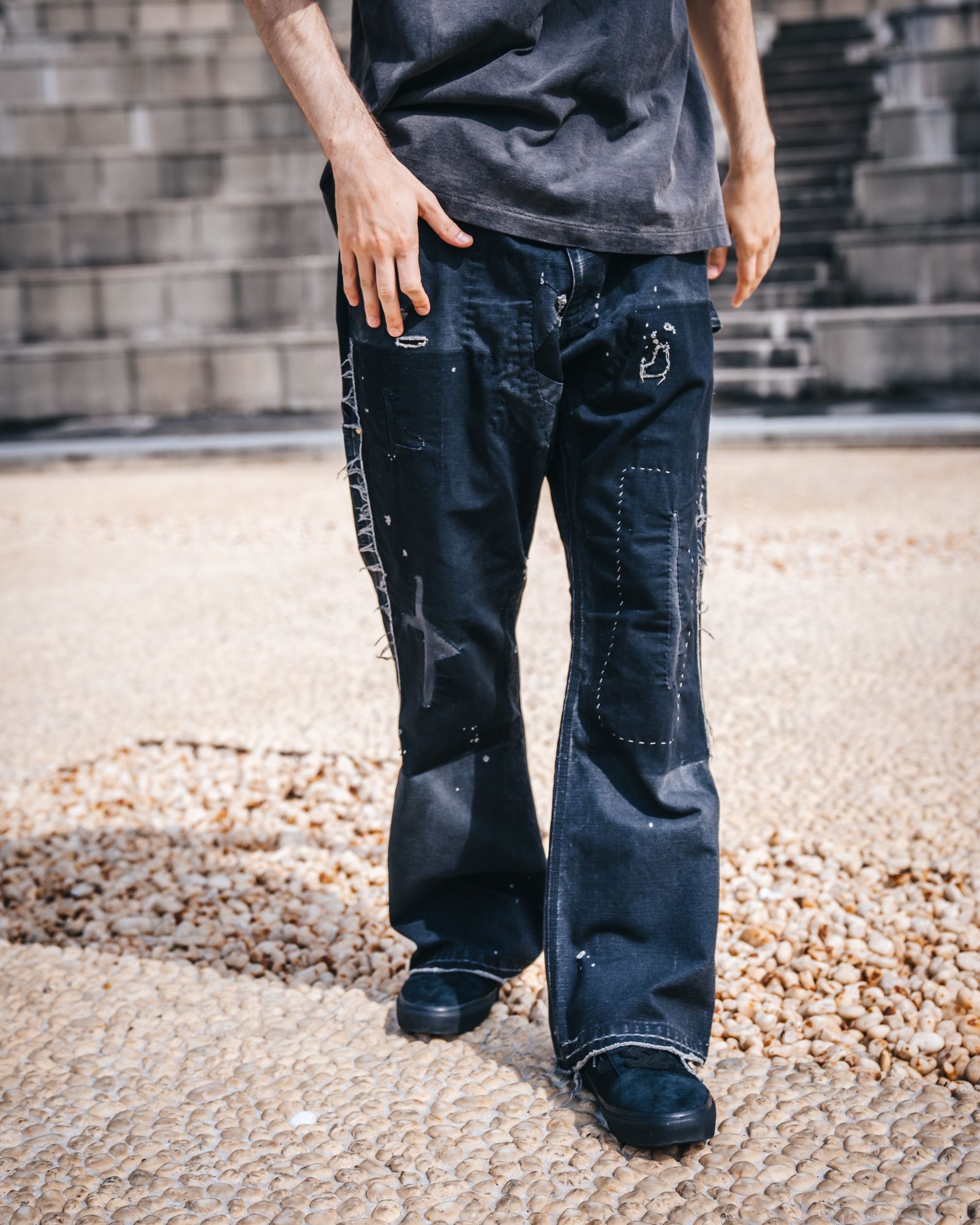 SAINT M×××××× - 【残りわずか】SM-YS1-0000-067 / DOUBLE KNEE / DACK