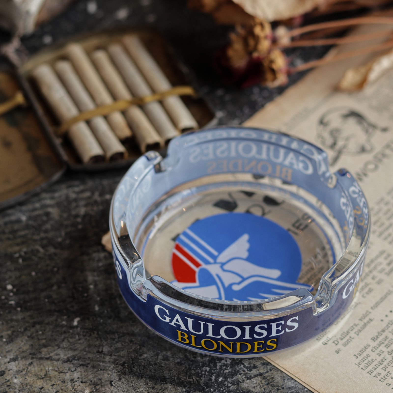 激レア 40s ビンテージ バネ脚 灰皿