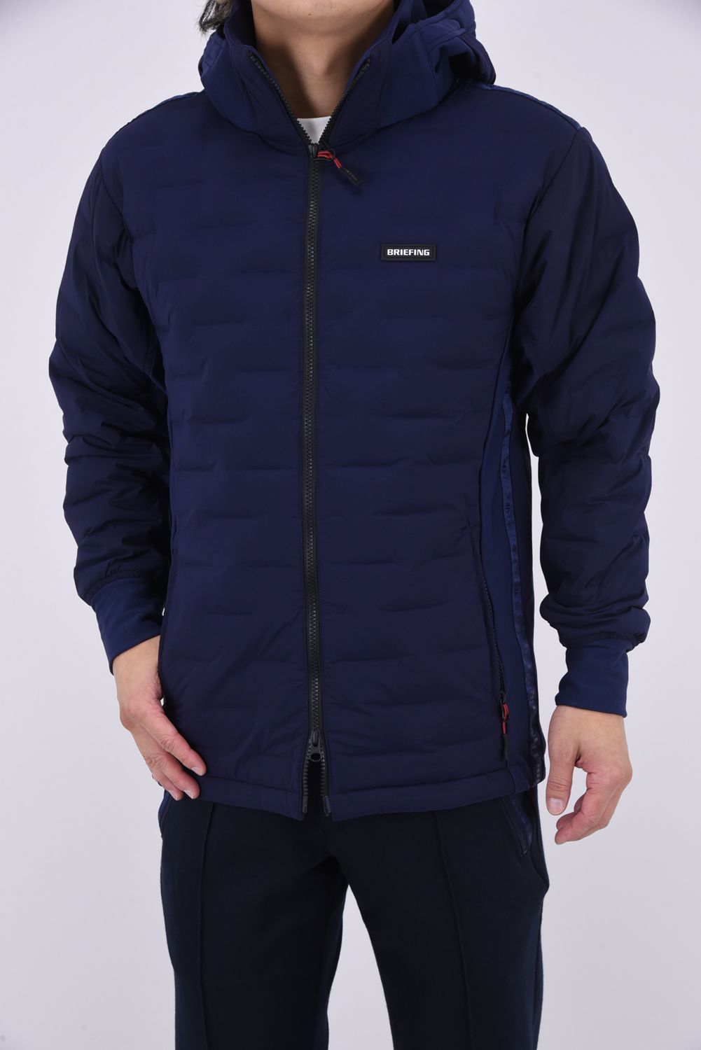 値下げ済 BRIEFING メンズSサイズ・ネイビーダウンジャケット 値下げ済