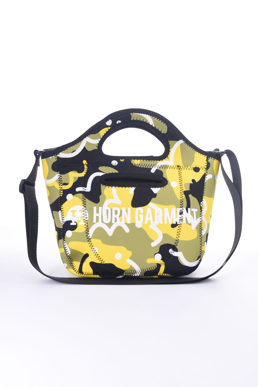 HORN GARMENT - Neoprene Bag / ワッペン ネオプレーン ミニバッグ