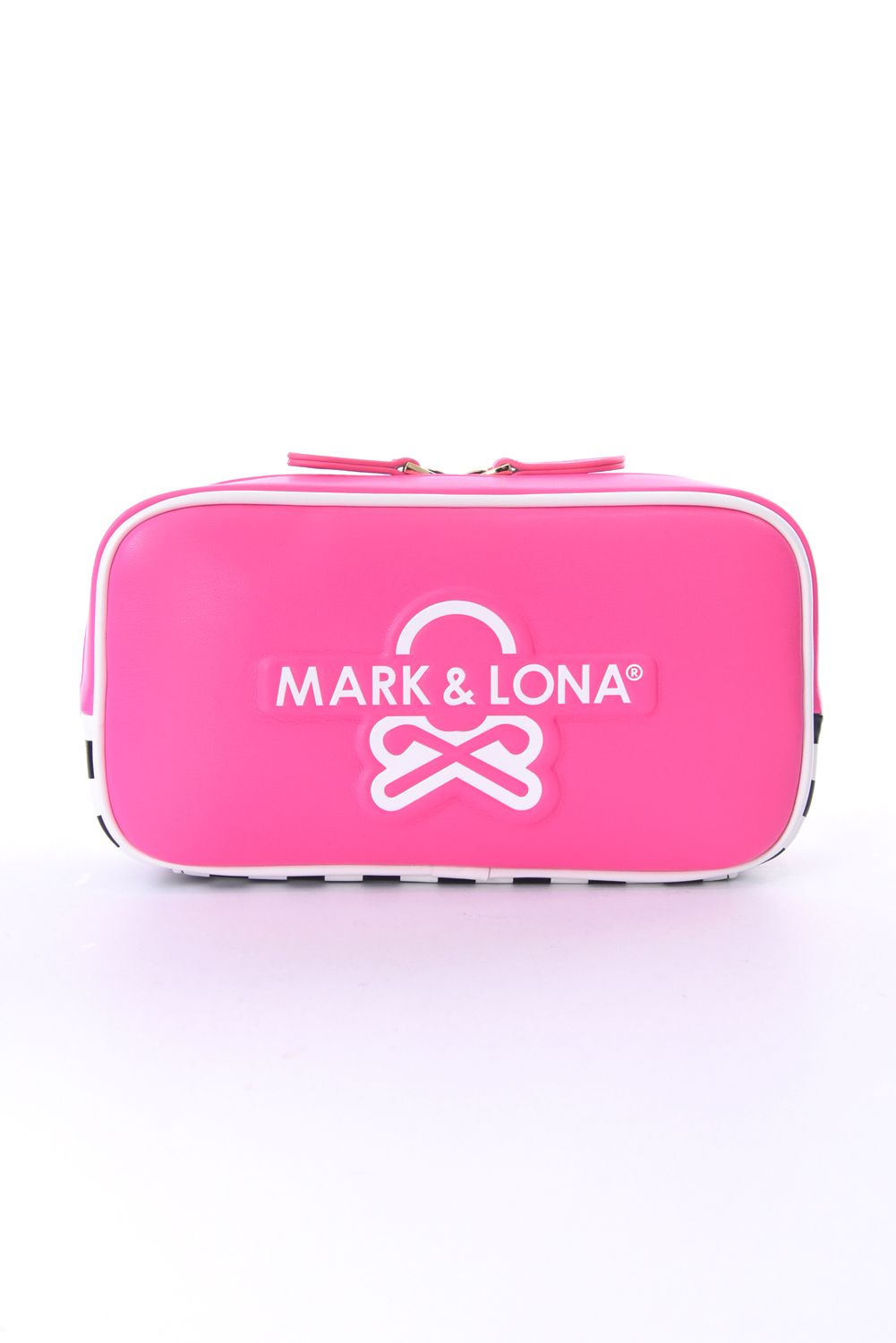 MARK&LONA 赤 スカルデザイン キャディバッグ ヘッドカバーセット