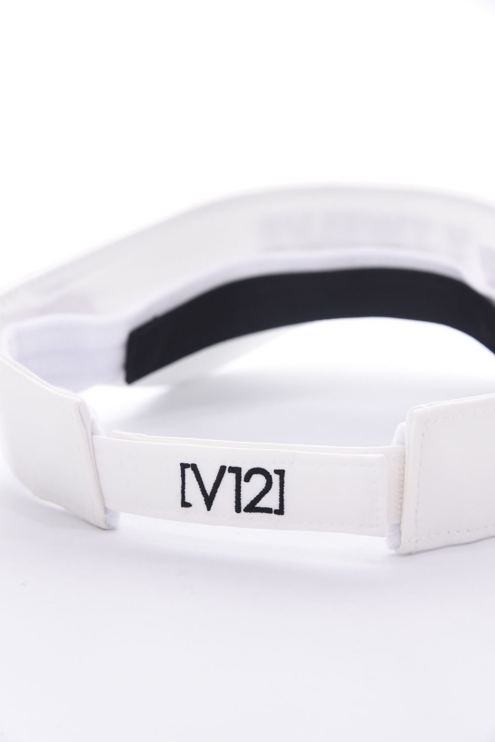 V12 - 【26SS】 INVERT VISOR / ブランドロゴ刺繍 サンバイザー