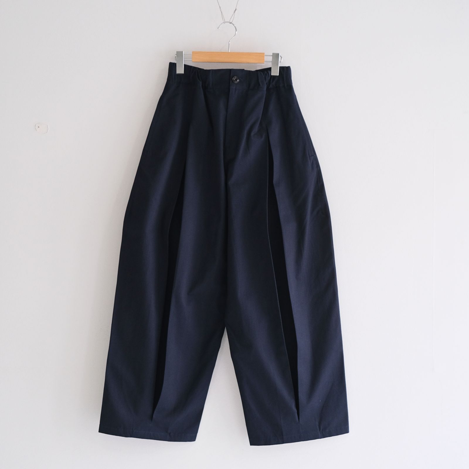 SAGE NATION - BOX PLEAT TROUSER / ボックスプリーツトラウザー