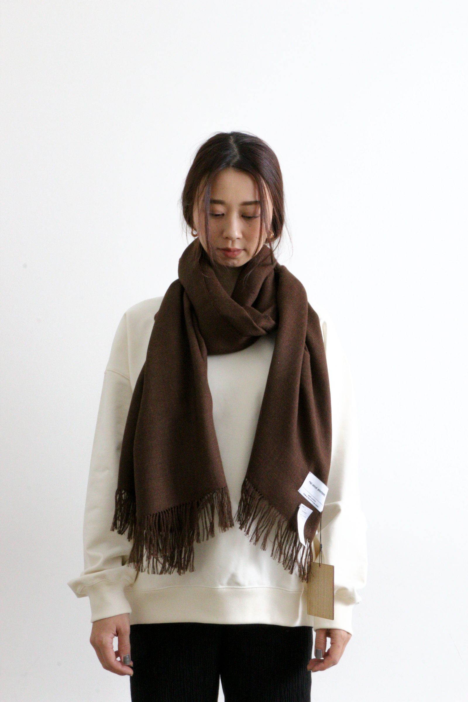 イノウエブラザーズ Non Brushed Large Stole