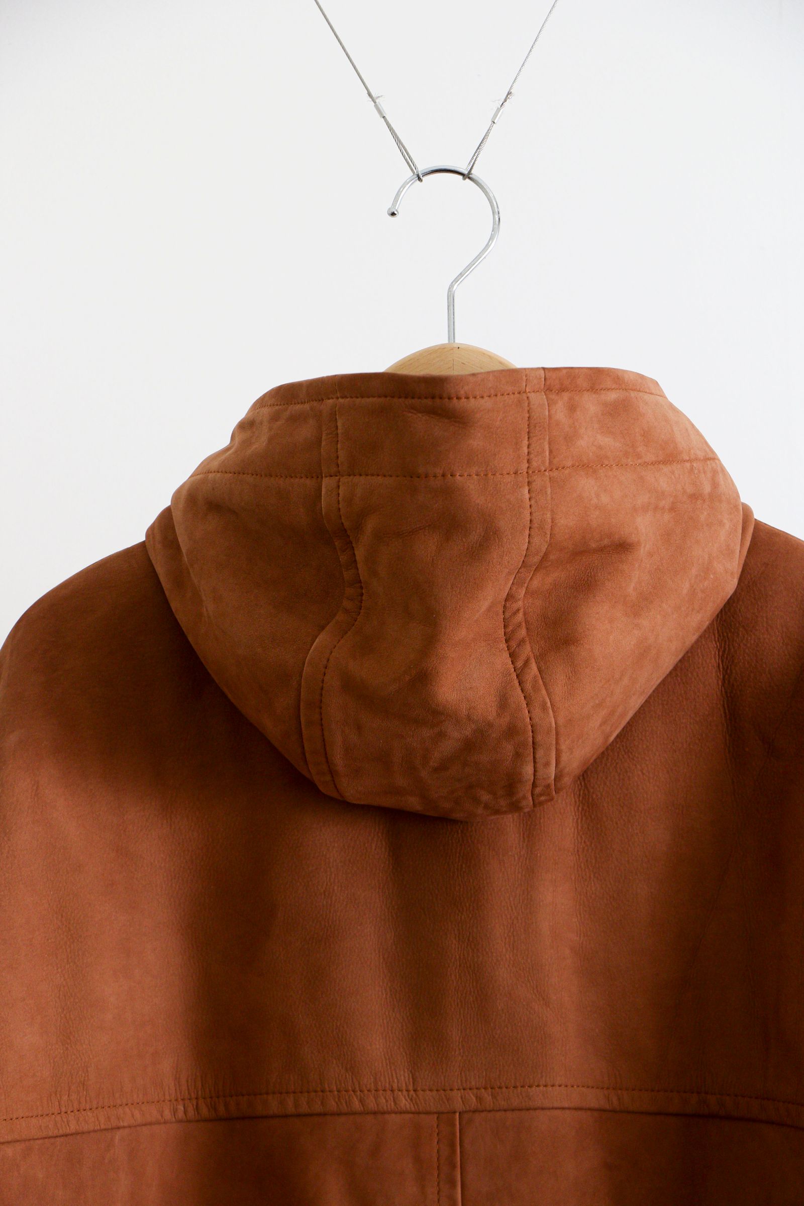 CCU ARIOレザーダッフルコート サイズ1 希少品/CCU/ARIOレザーダッフル