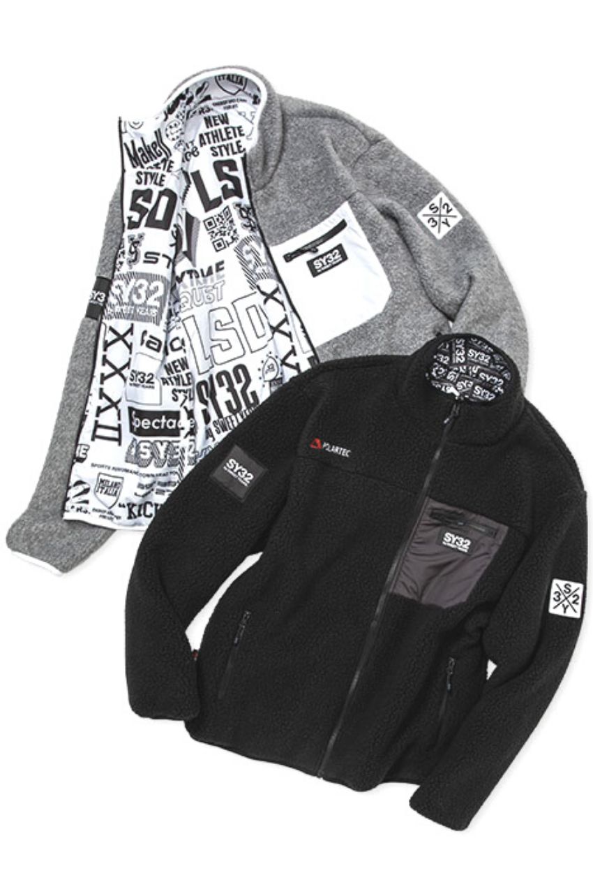 SY32 by SWEET YEARS - POLARTEC REVERSIBLE BR /ポーラテック