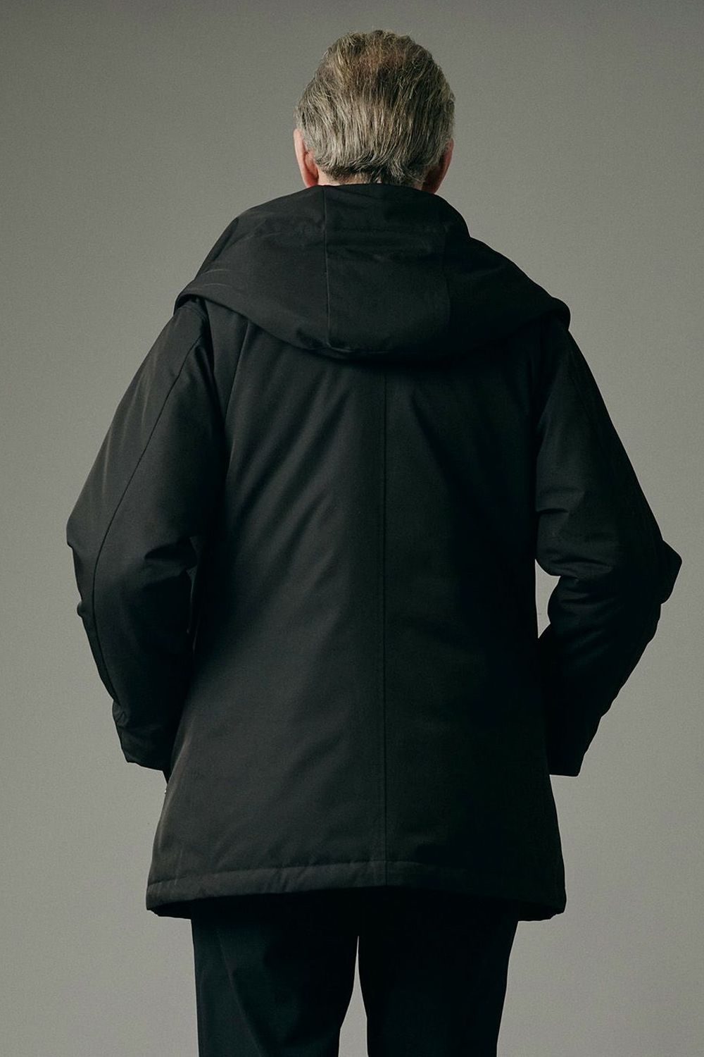 さ*ん様 junhashimoto ラップフードコート 黒 サイズ4（L） さ*ん様