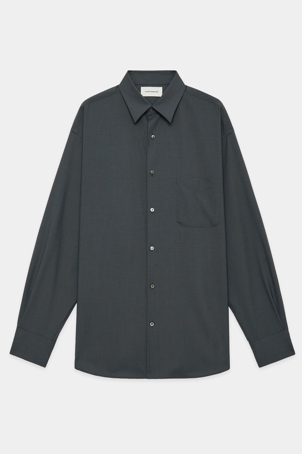 MARKAWARE - ORGANIC WOOL 2/80 TROPICAL COMFORT FIT SHIRT