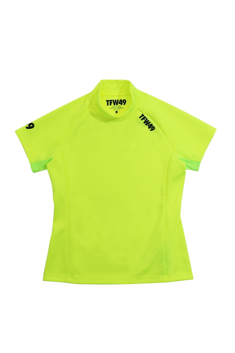 TFW49 - SL MESH MOCK NECK T LADY'S / スリーブ メッシュ モック