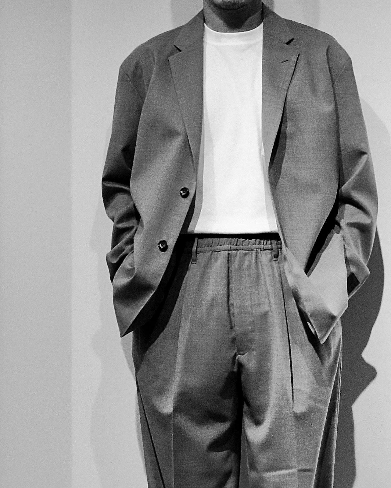 エヌハリウッド チェック セットアップ N.HOOLYWOOD 2018ss グレー