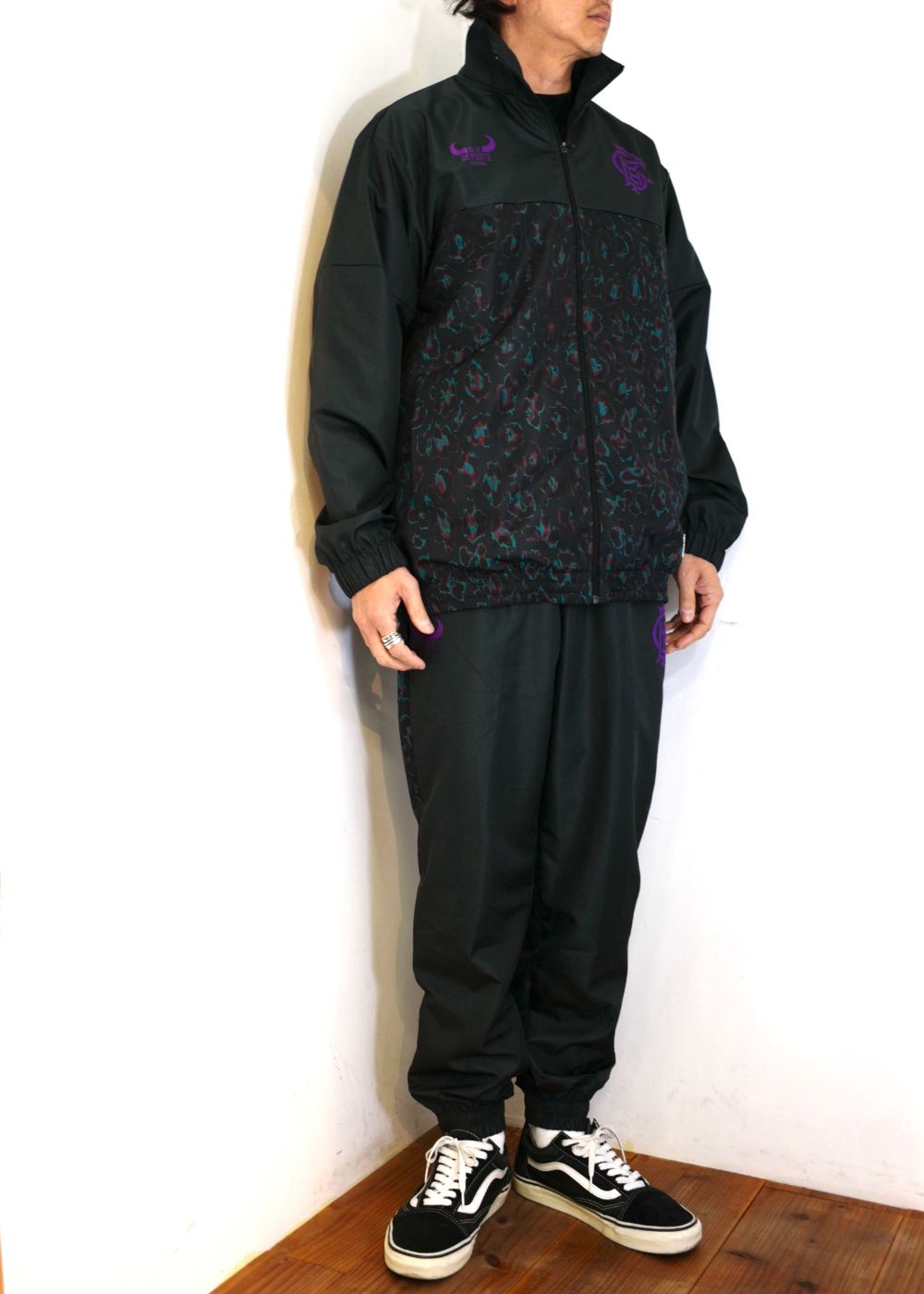 ジャージ上下セット【ブエナビスタデポルテ】M【紺・水色】 【公式通販】