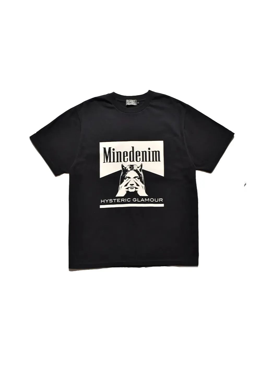MINEDENIM - × HYSTERIC GLAMOUR T-SH (WHITE) / ×ヒステリック