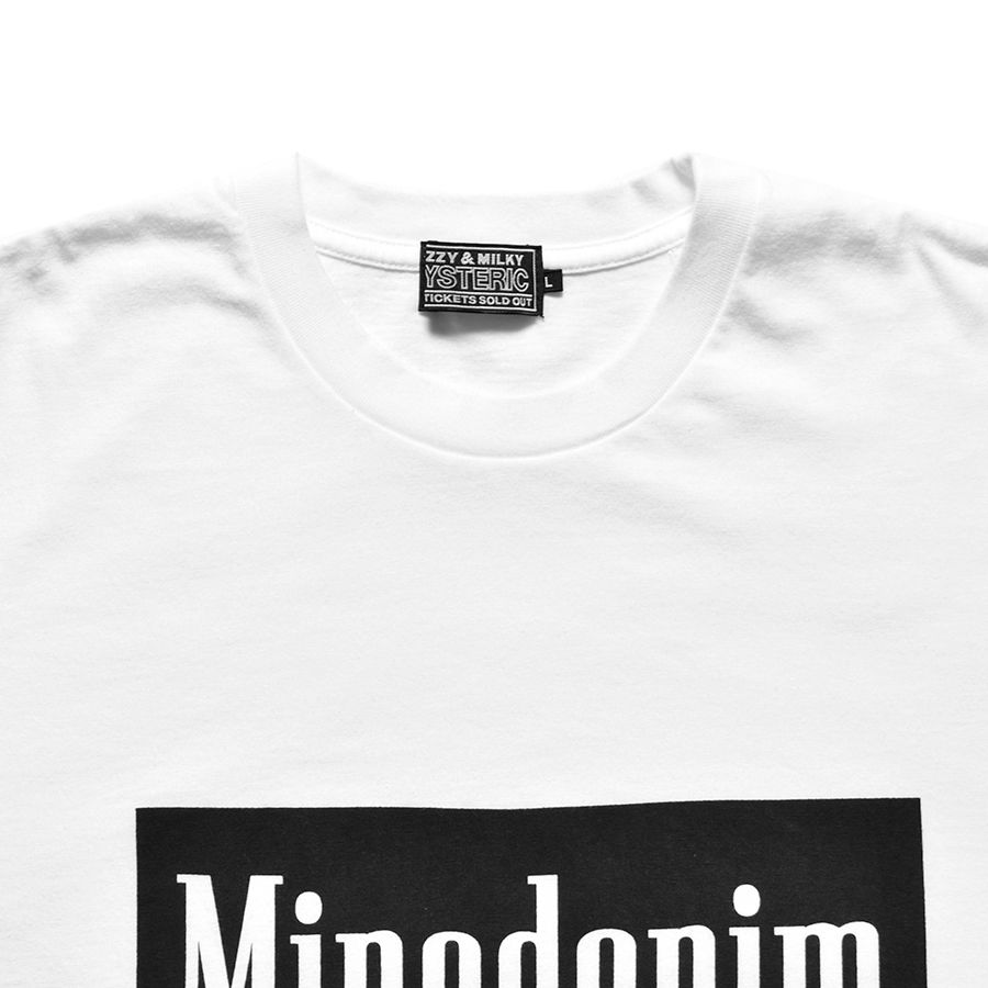 MINEDENIM - × HYSTERIC GLAMOUR T-SH (WHITE) / ×ヒステリック