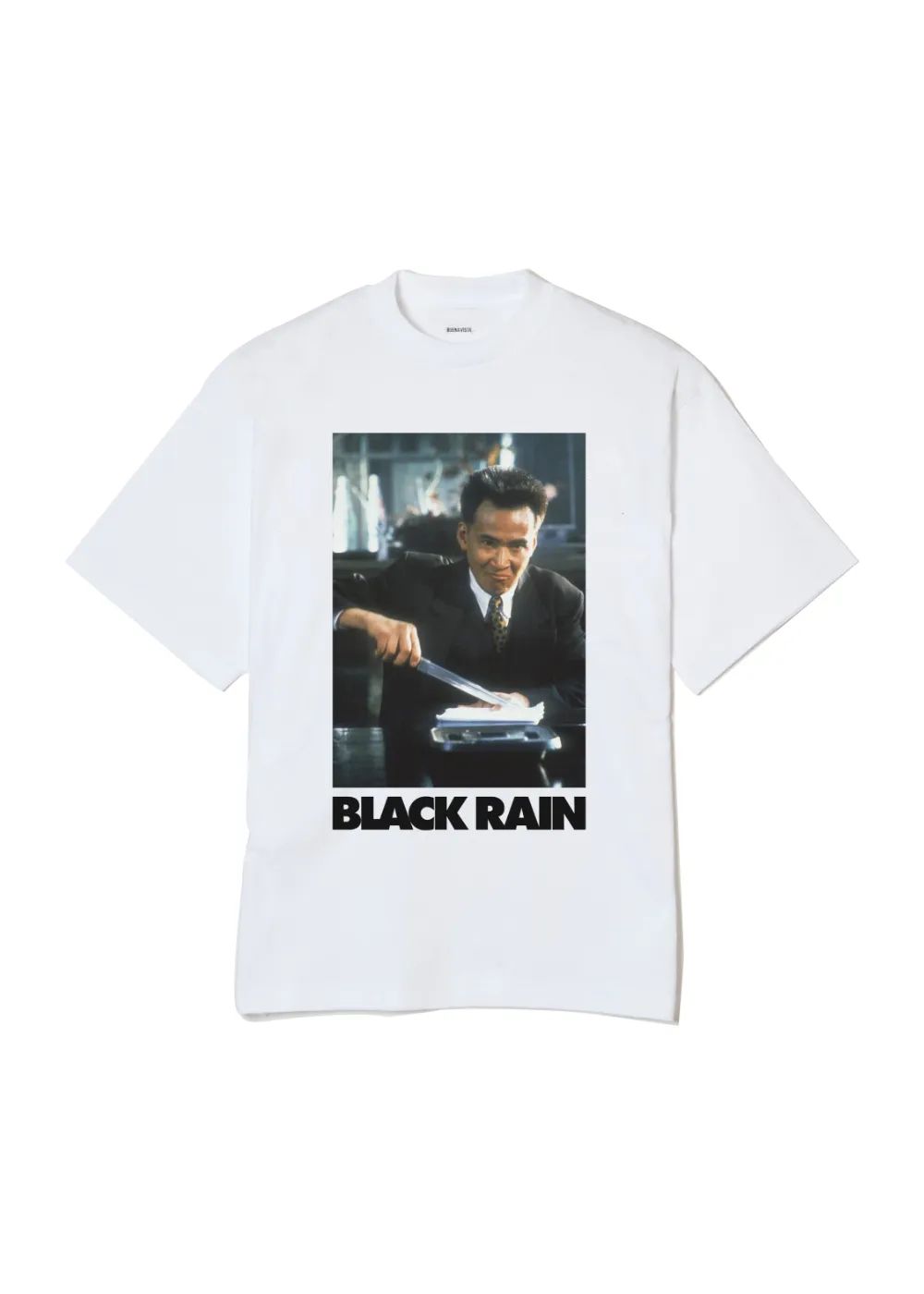 BUENA VISTA - Black rain tee uno (WHITE) / ×ブラックレイン コラボ
