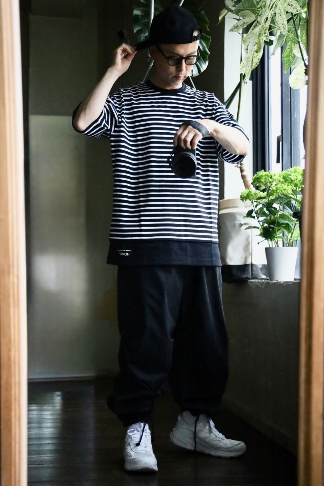 COMME des GARCONS HOMME - コムデギャルソンオム25SS 綿圧綿天竺