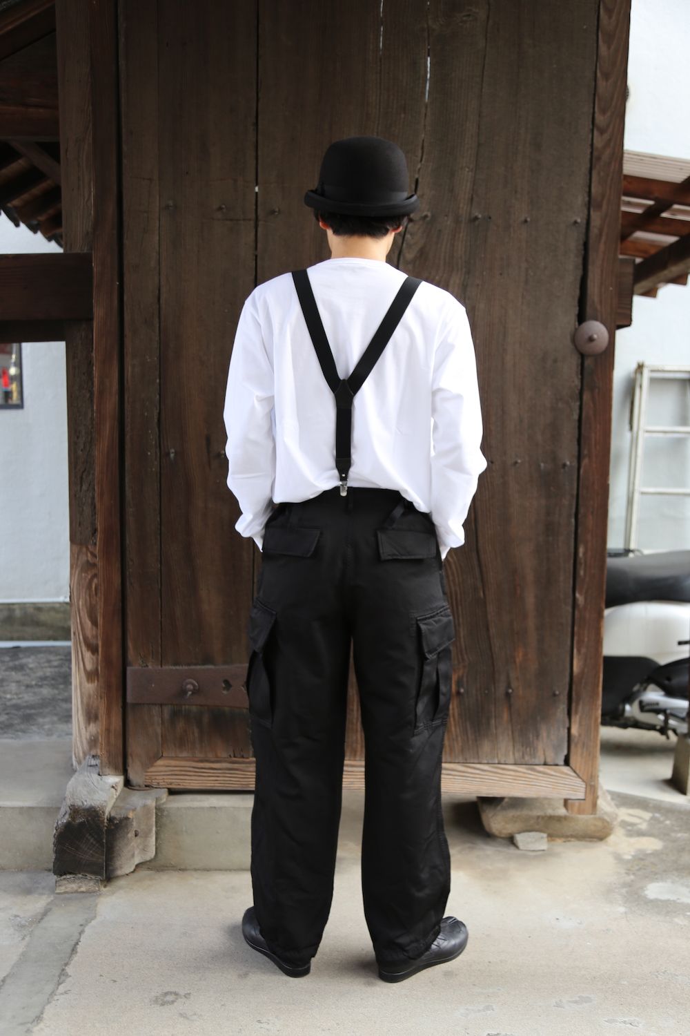 COMME des GARCONS HOMME エステルツイルカーゴパンツ製品染(HG-P004