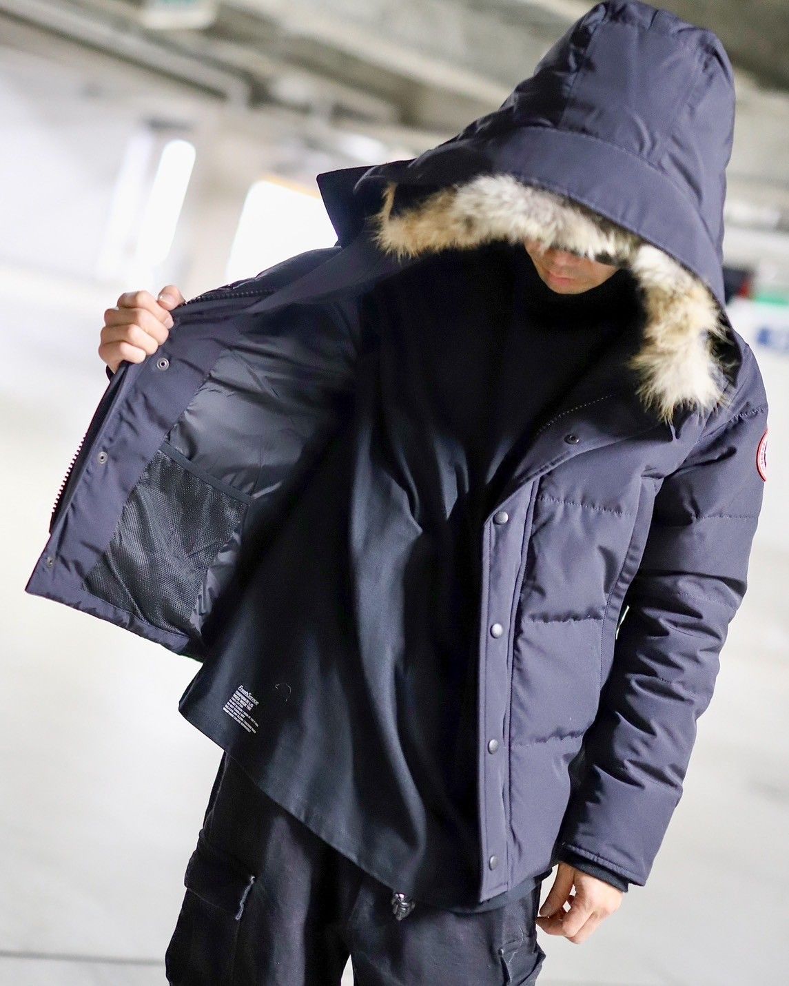 CANADA GOOSE カナダグース Wyndham Parka Fusion Fit Heritage