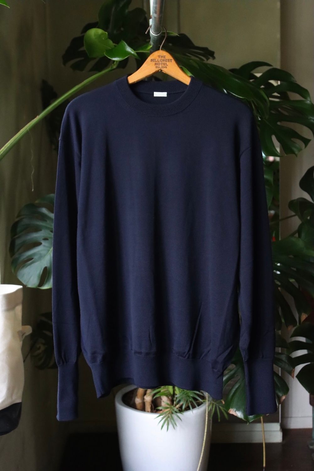 A.PRESSE - アプレッセ22FW L/S Knit T-Shirt (22AAP-03-02H)NAVY | MARK