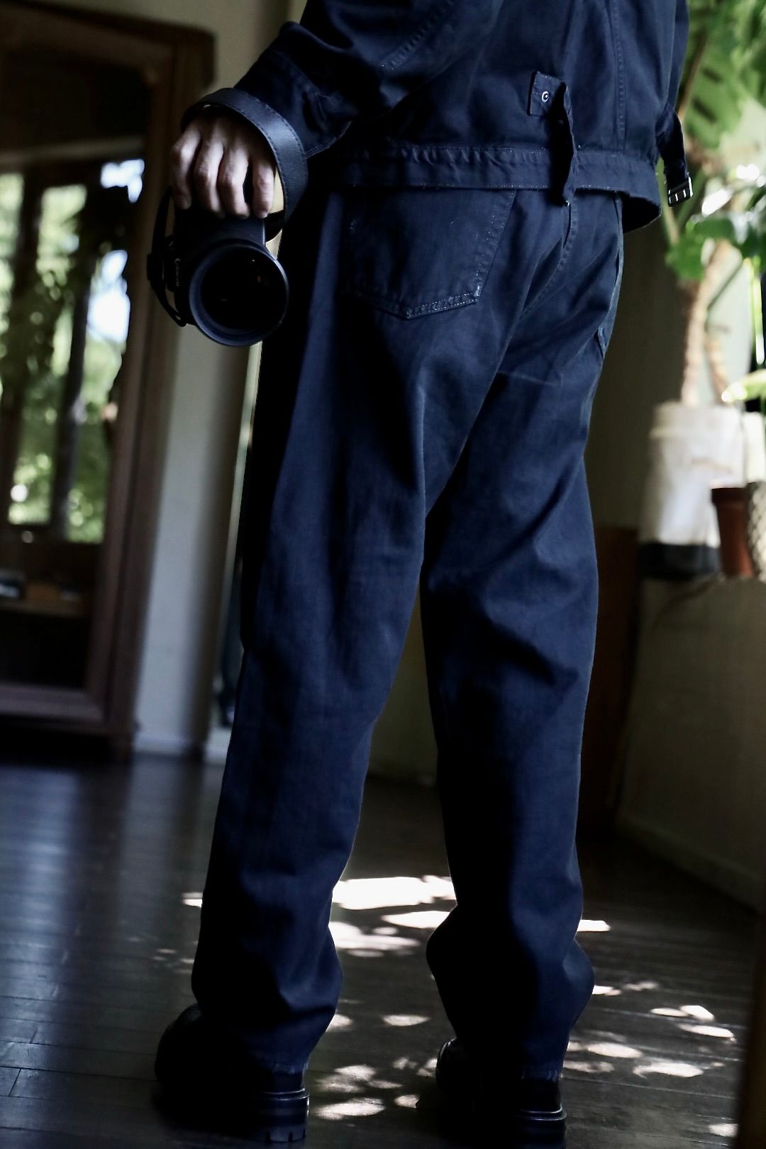 A.PRESSE - アプレッセ No.37 Washed Wide Denim Pants(24AAP-04-20H