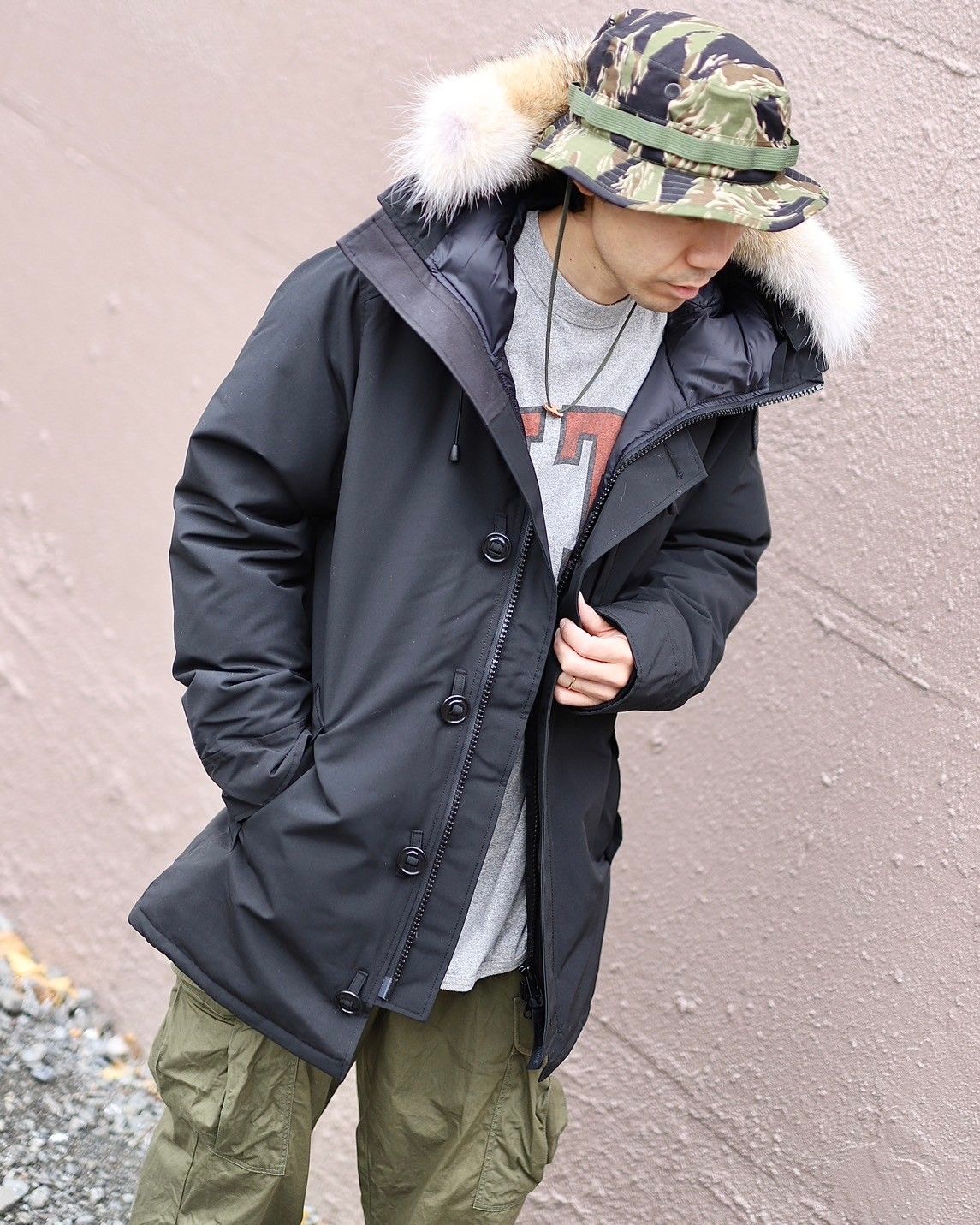 CANADA GOOSE カナダグース Chateau Parka BLACK LABEL Heritage