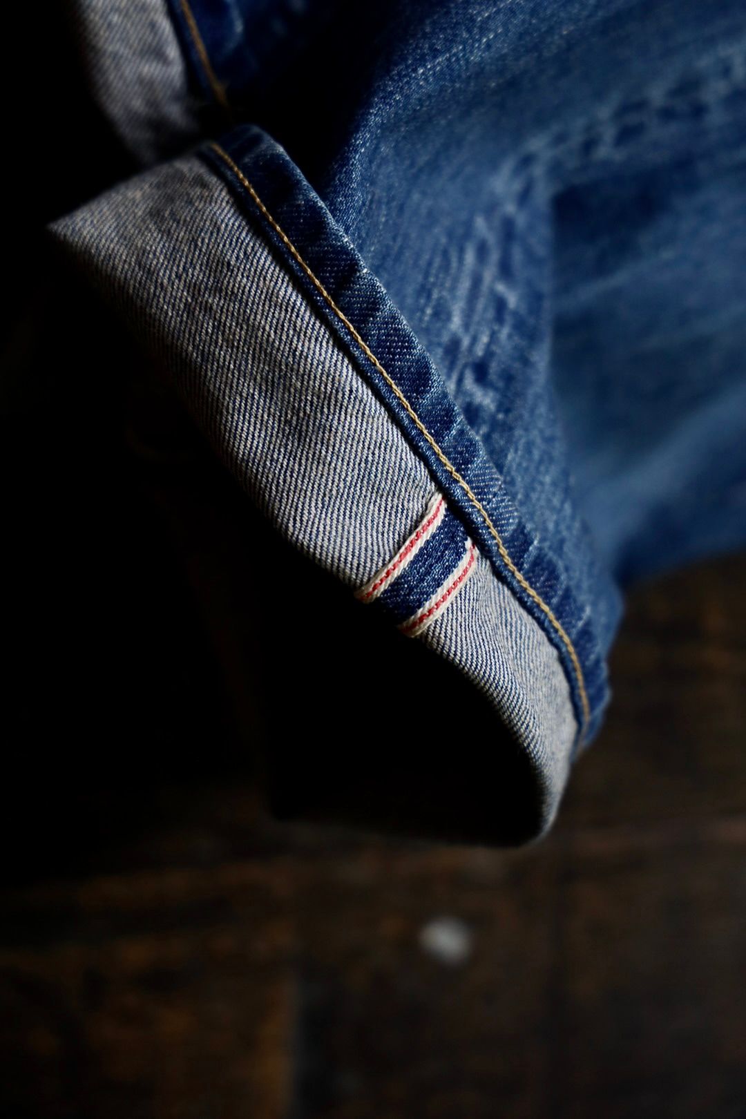 A.PRESSE - アプレッセNo.22 Washed Wide Denim Pants(AP-4003)INDIGO
