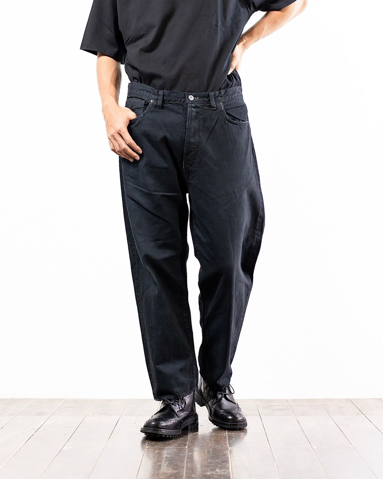 A.PRESSE Washed Wide Denim Pants(CUSTOM) 8月10日(土)新作発売