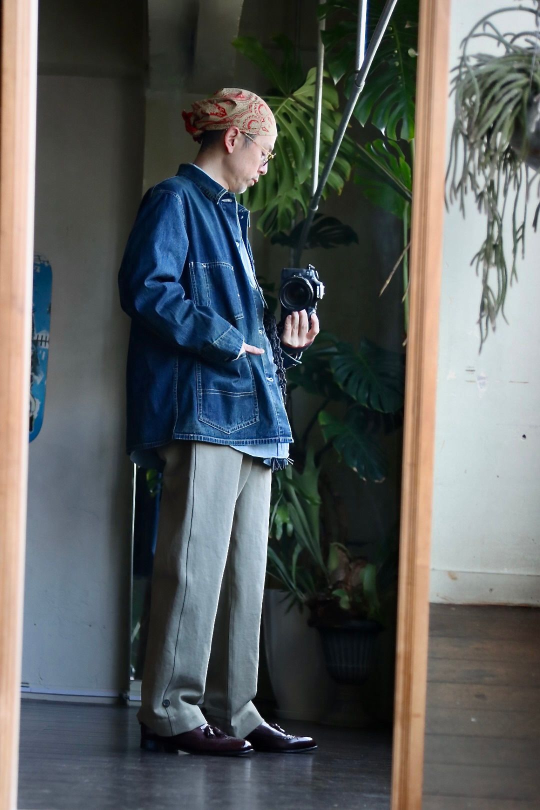 A.PRESSE アプレッセ23SS Denim Coverall Jackeスタイル | 3170 | MARK