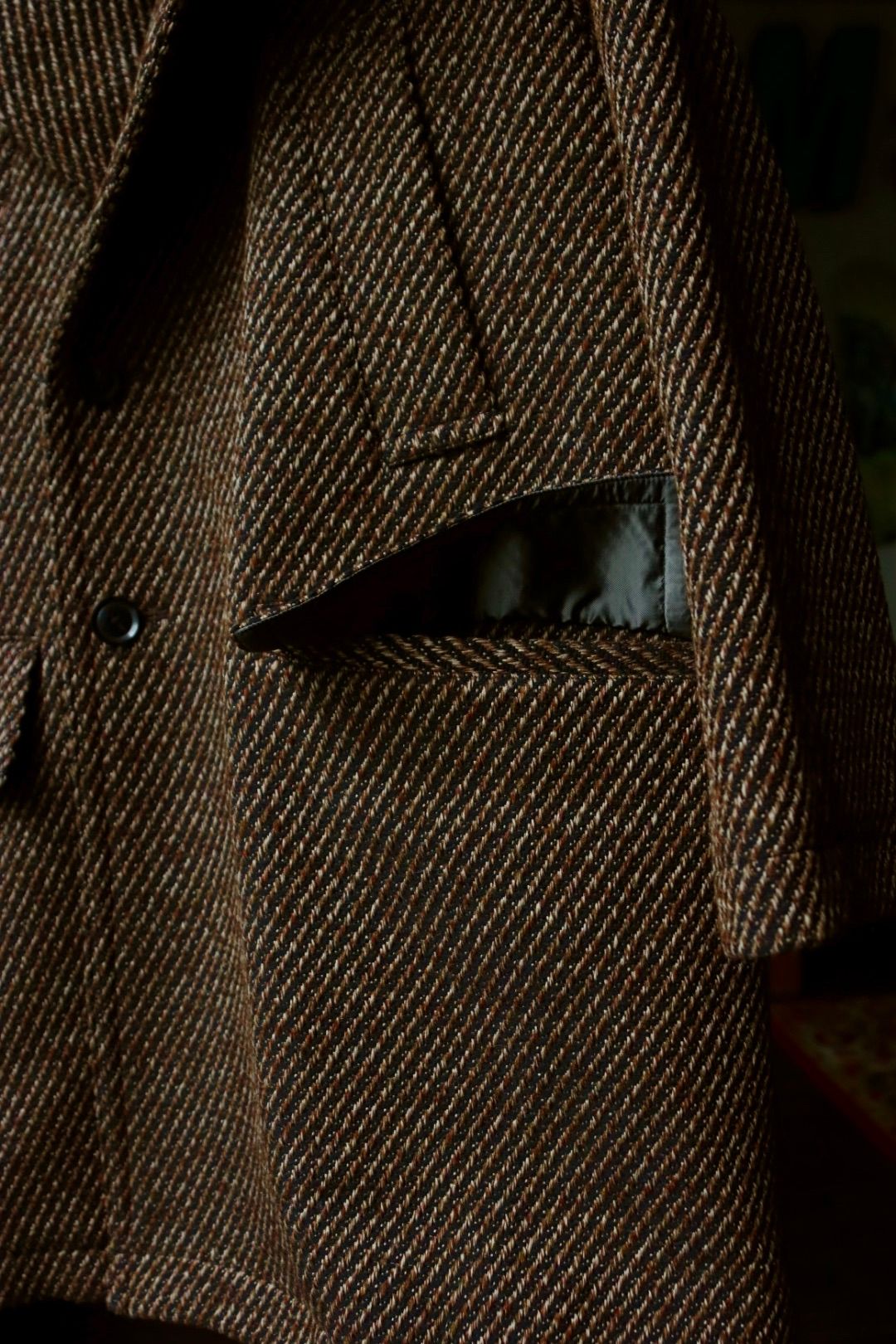 YOKE - ヨーク23AW DOUBLE BREASTED HALF COAT(YK23FW0515C)BROWN☆8月