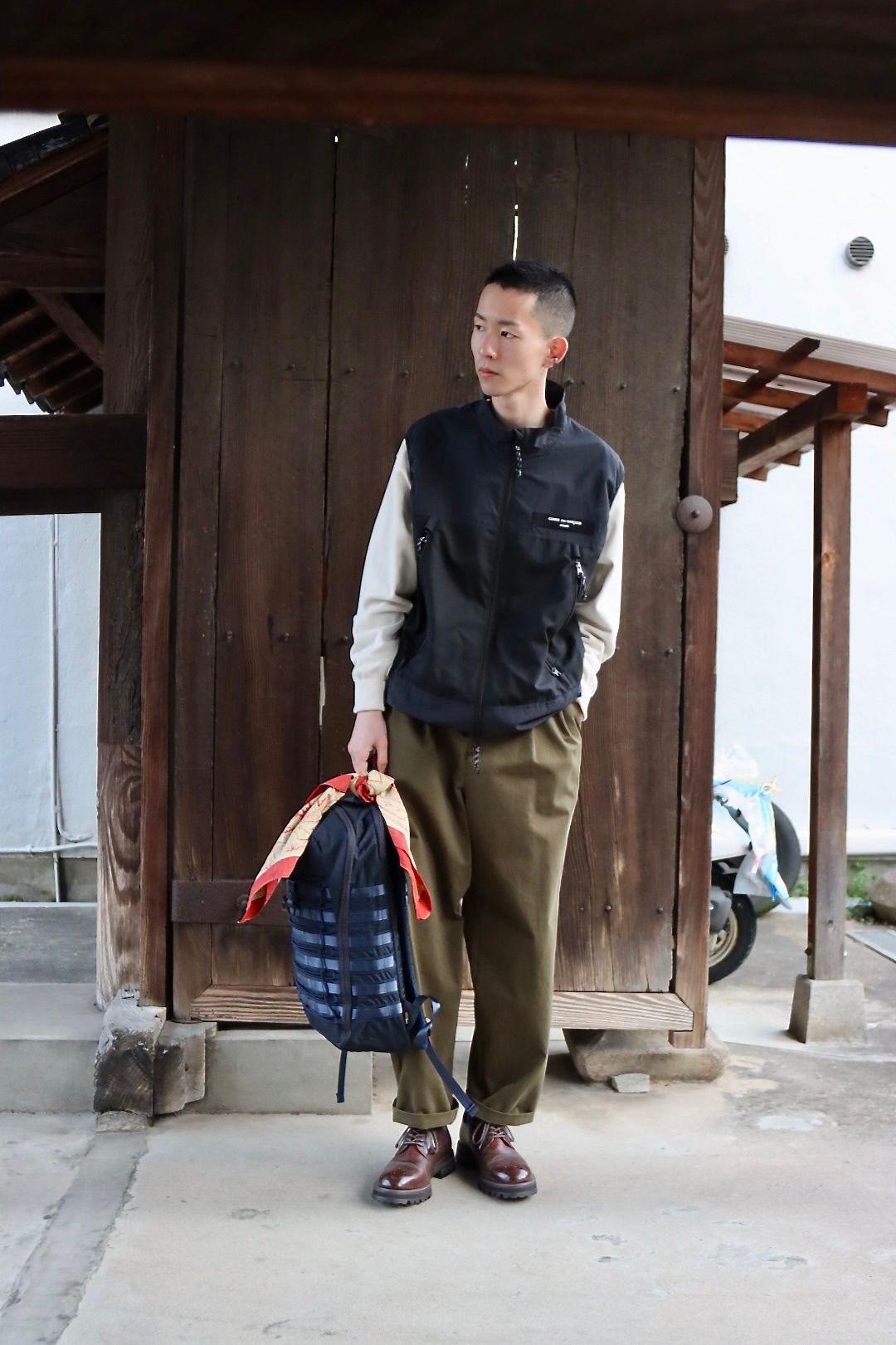 COMME des GARCONS HOMME 23SS ジップアップベストスタイル | 3194 | MARK