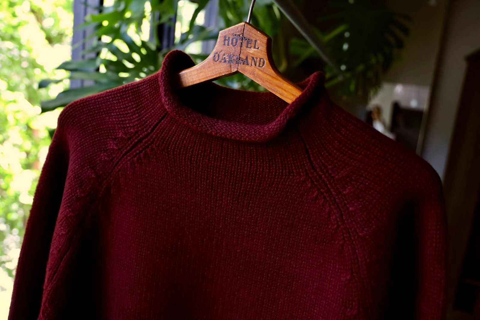 A.PRESSE - アプレッセ Roll Neck Sweater(24AAP-03-08K)BURGUNDY | MARK