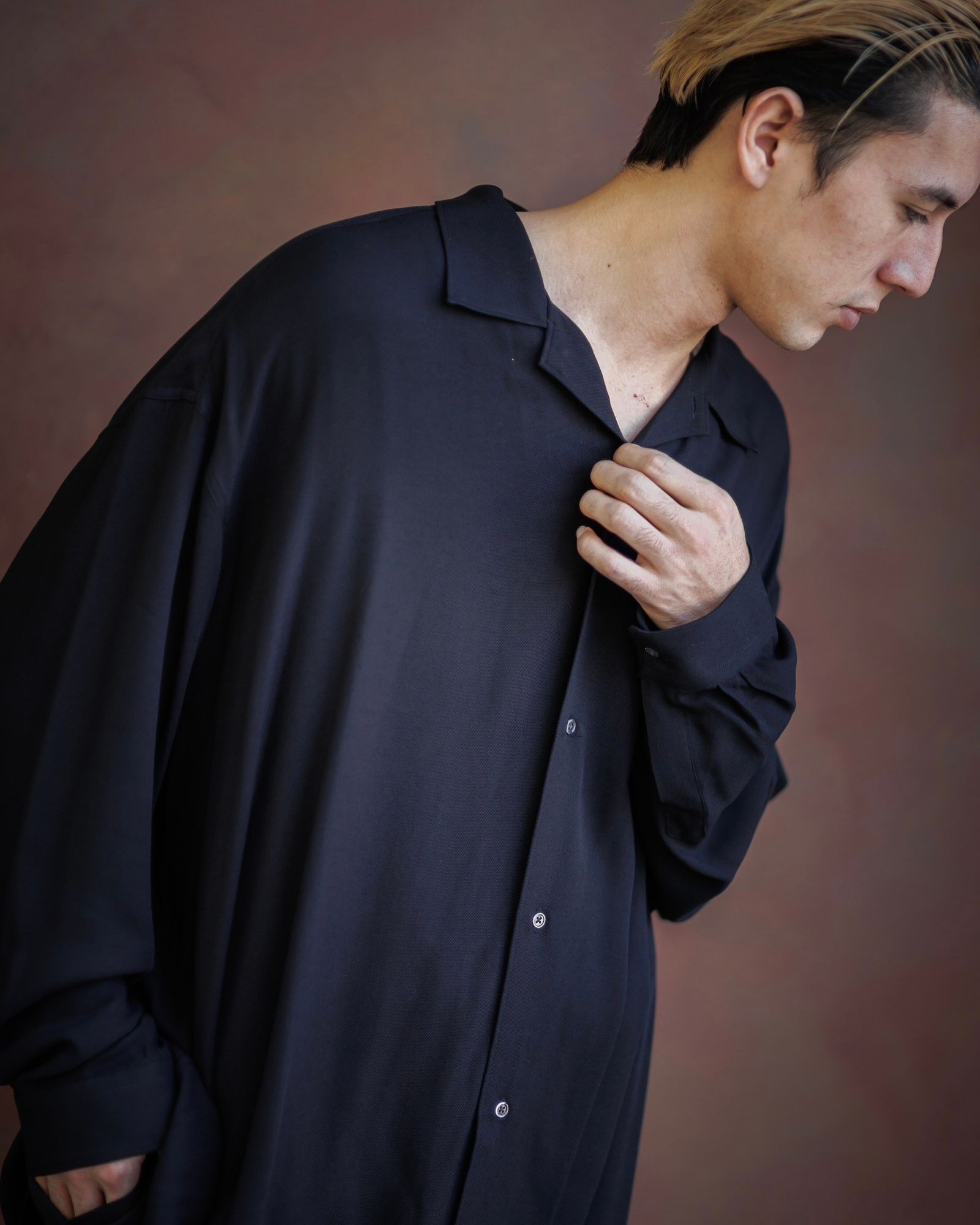 Graphpaper SIDOGRAS Twill Viscose Oversized Sleeping Shirt 11月23