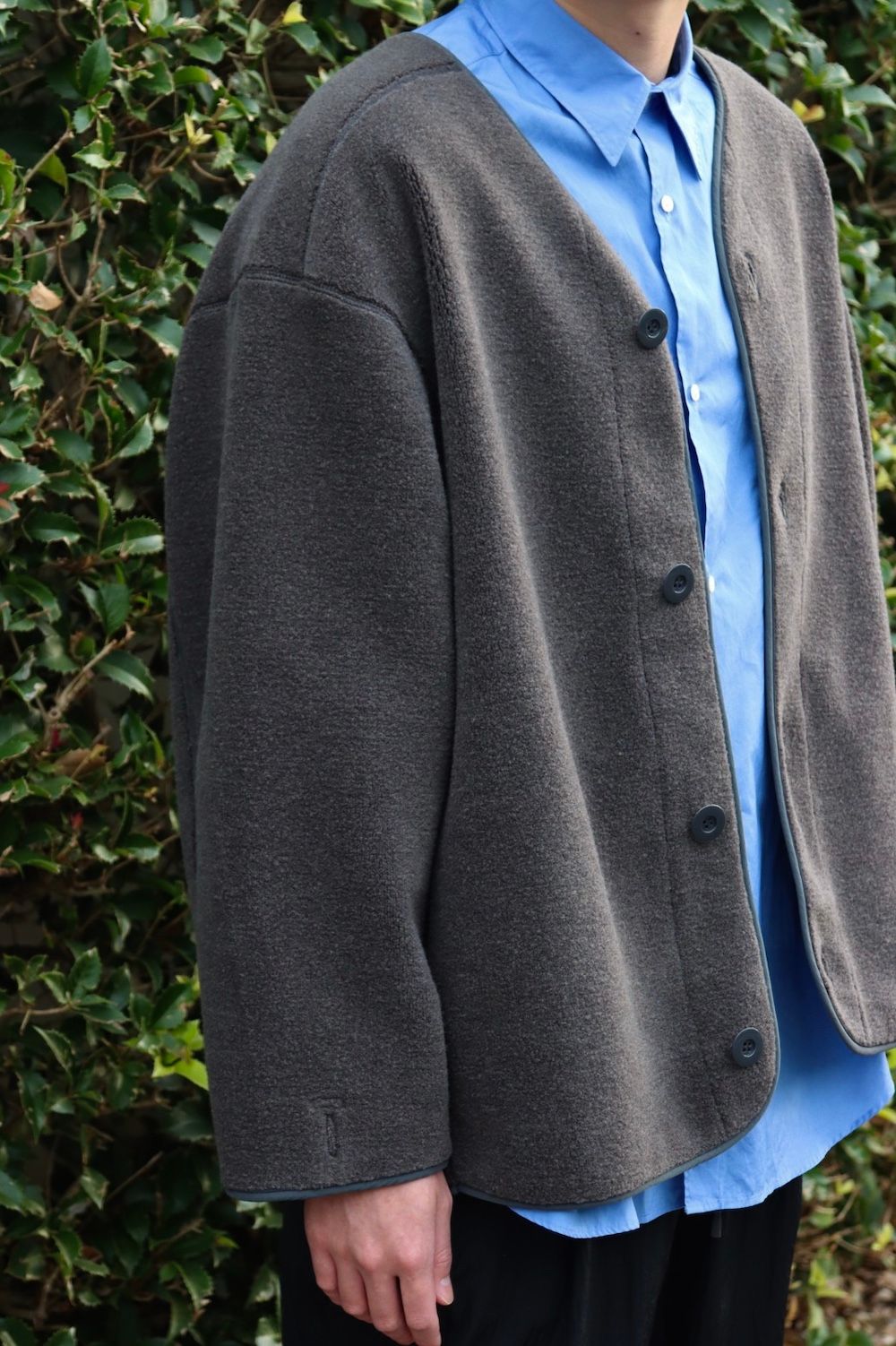 Graphpaper Wool Boa Liner Blouson(GM213-70207) style.2021.10.25