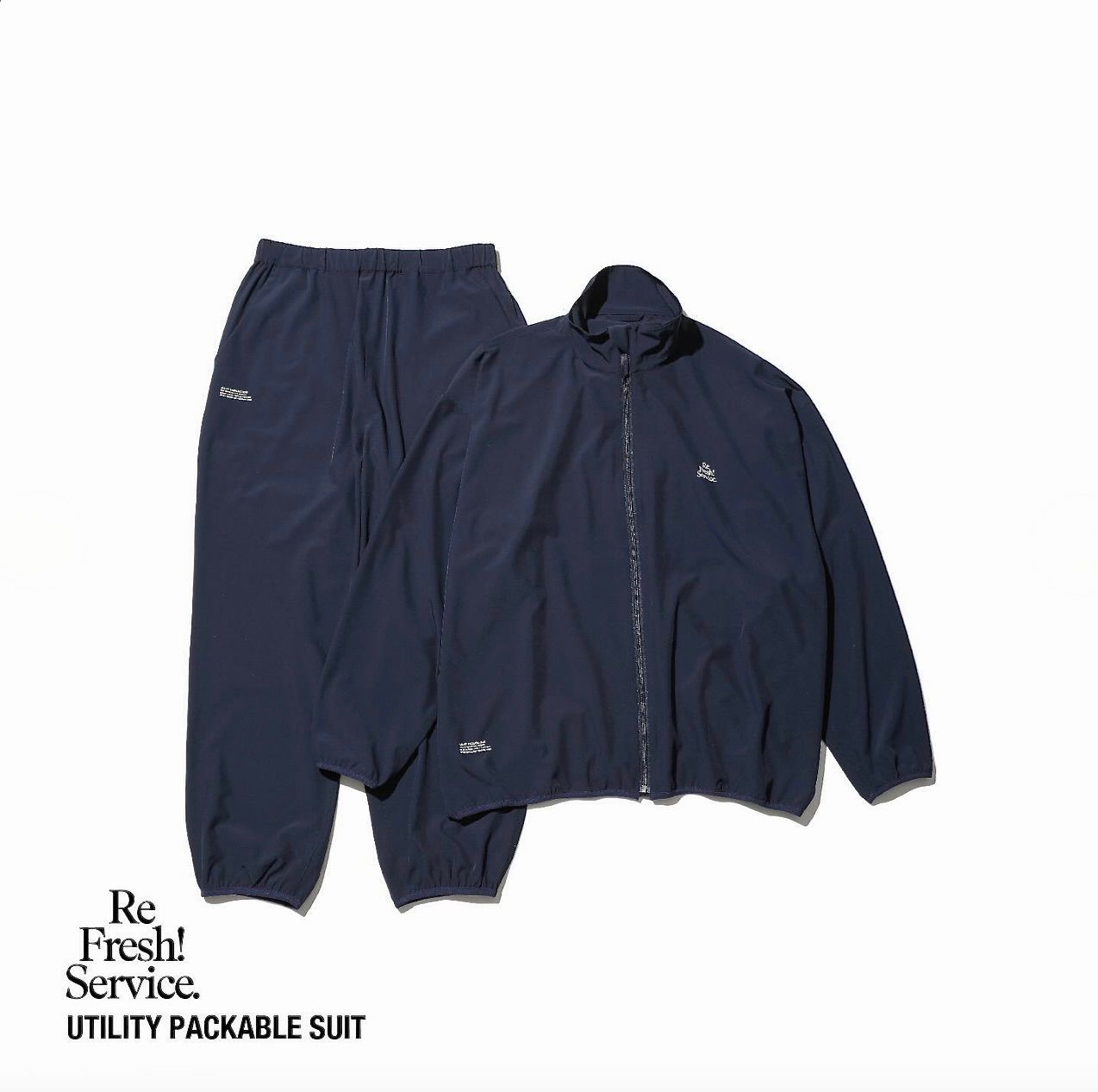 FreshService - ReFresh!Service. “FLEECE TRACK SUIT”(NAVY) | MARK