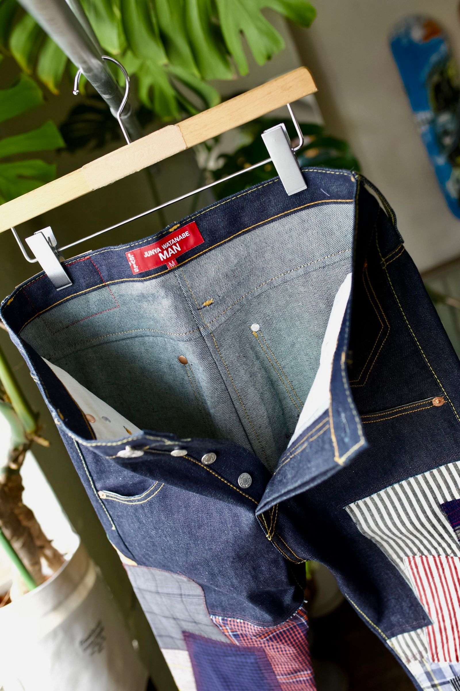 JUNYA WATANABE MAN - ジュンヤワタナベマン23SS LEVI'Sパッチワーク