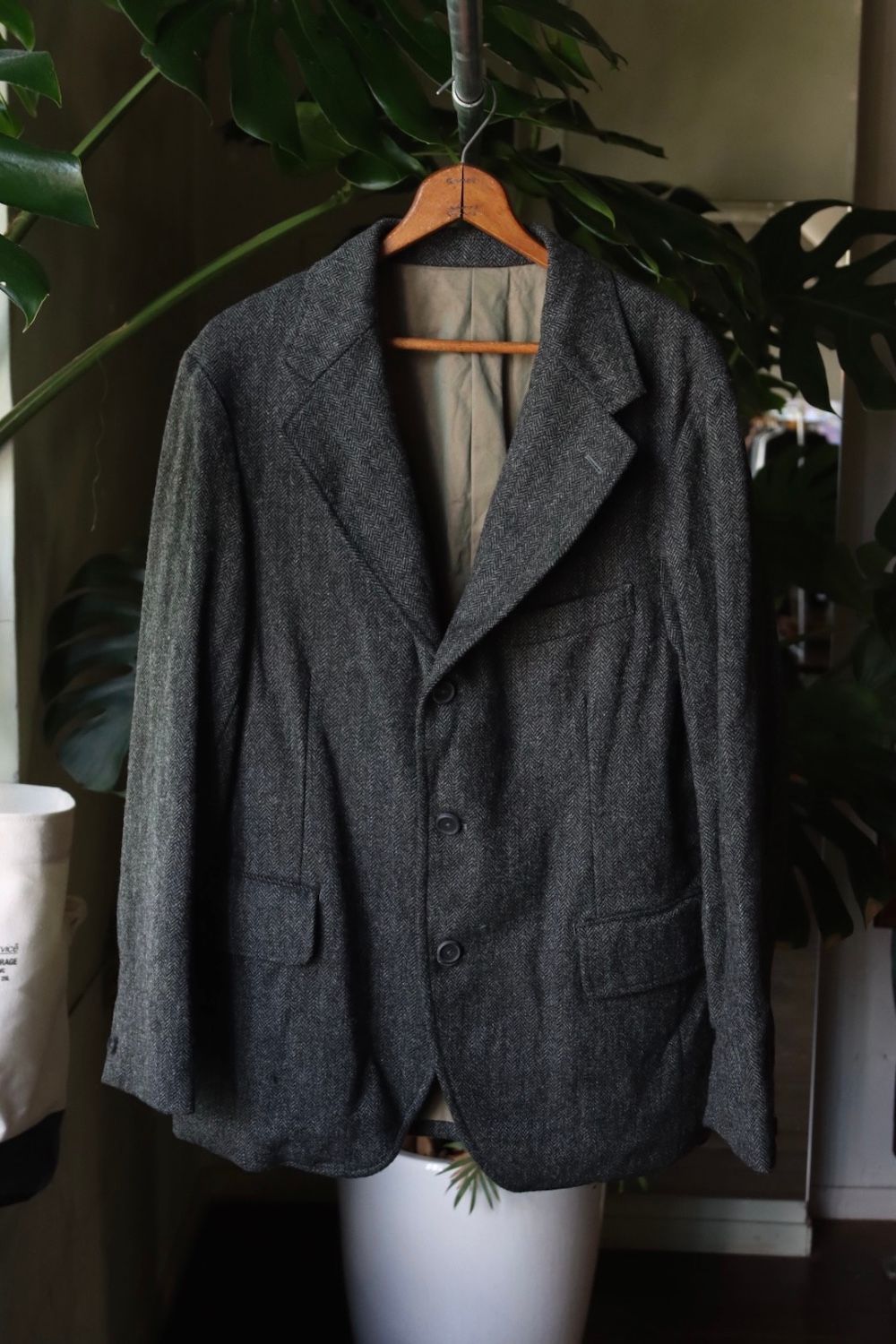 A.PRESSE - アプレッセ22FW Tweed Tailored Jacket(22AAP-01-16H