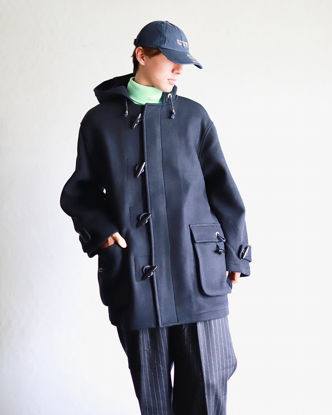 TapWater 23AW Tasmania Double Melton Short Duffle