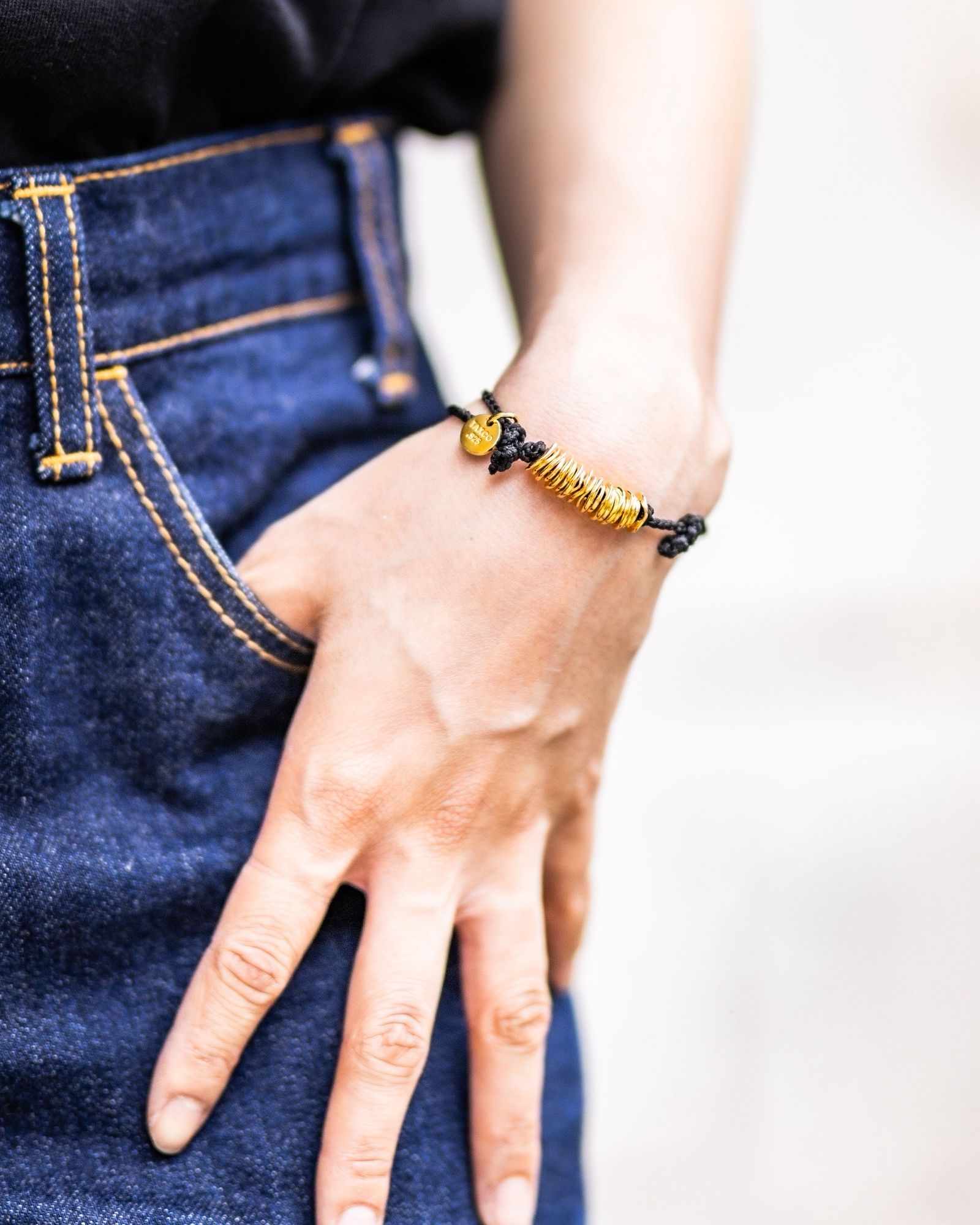 XOLO - XOLO JEWELRY ショロジュエリー / Piece Silk Code Bracelet