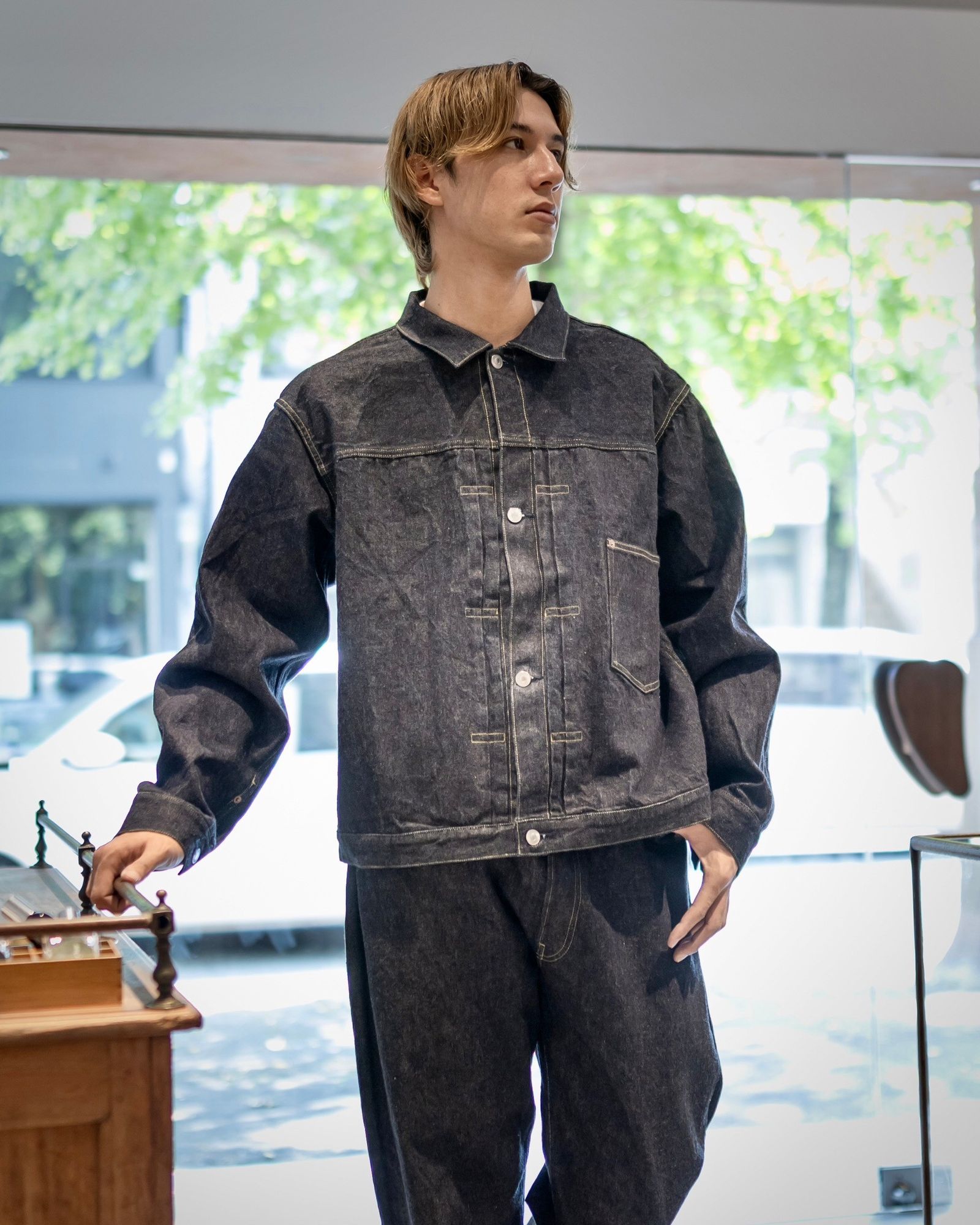 A.PRESSE - アプレッセ 1st Type Denim Jacket(AP-1001)ONE WASH | MARK