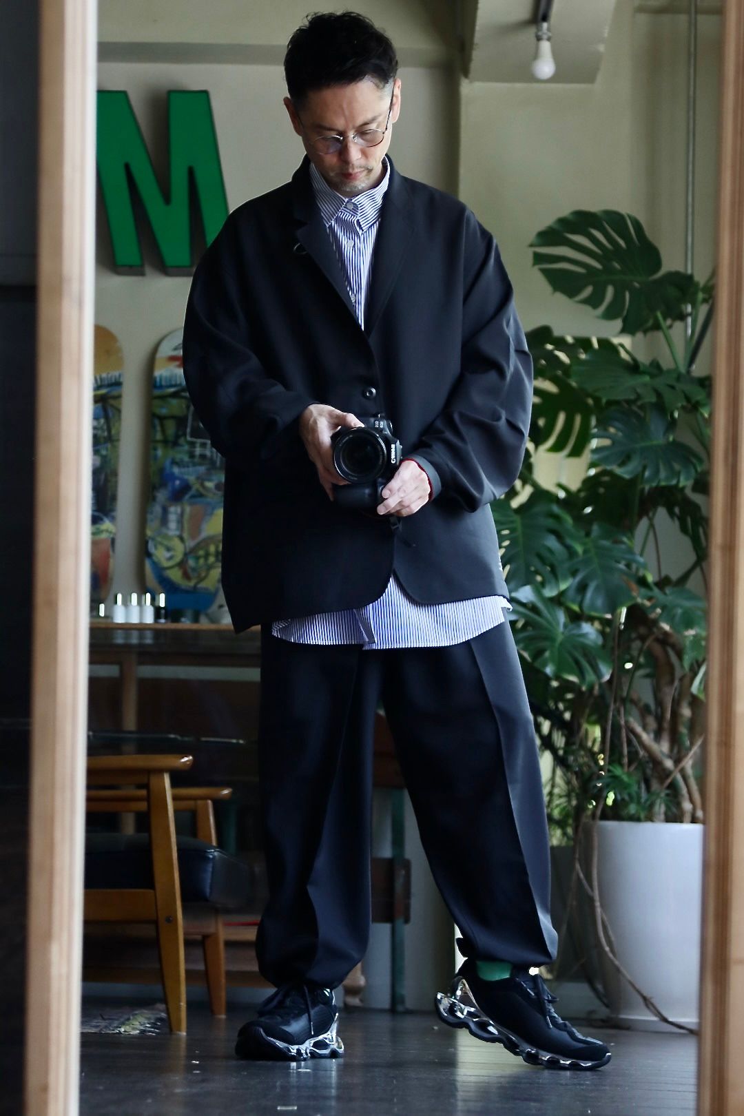 Daiwapier39ブラック Mサイズ ワークパンツ DAIWA PIER39（ダイワ ピア