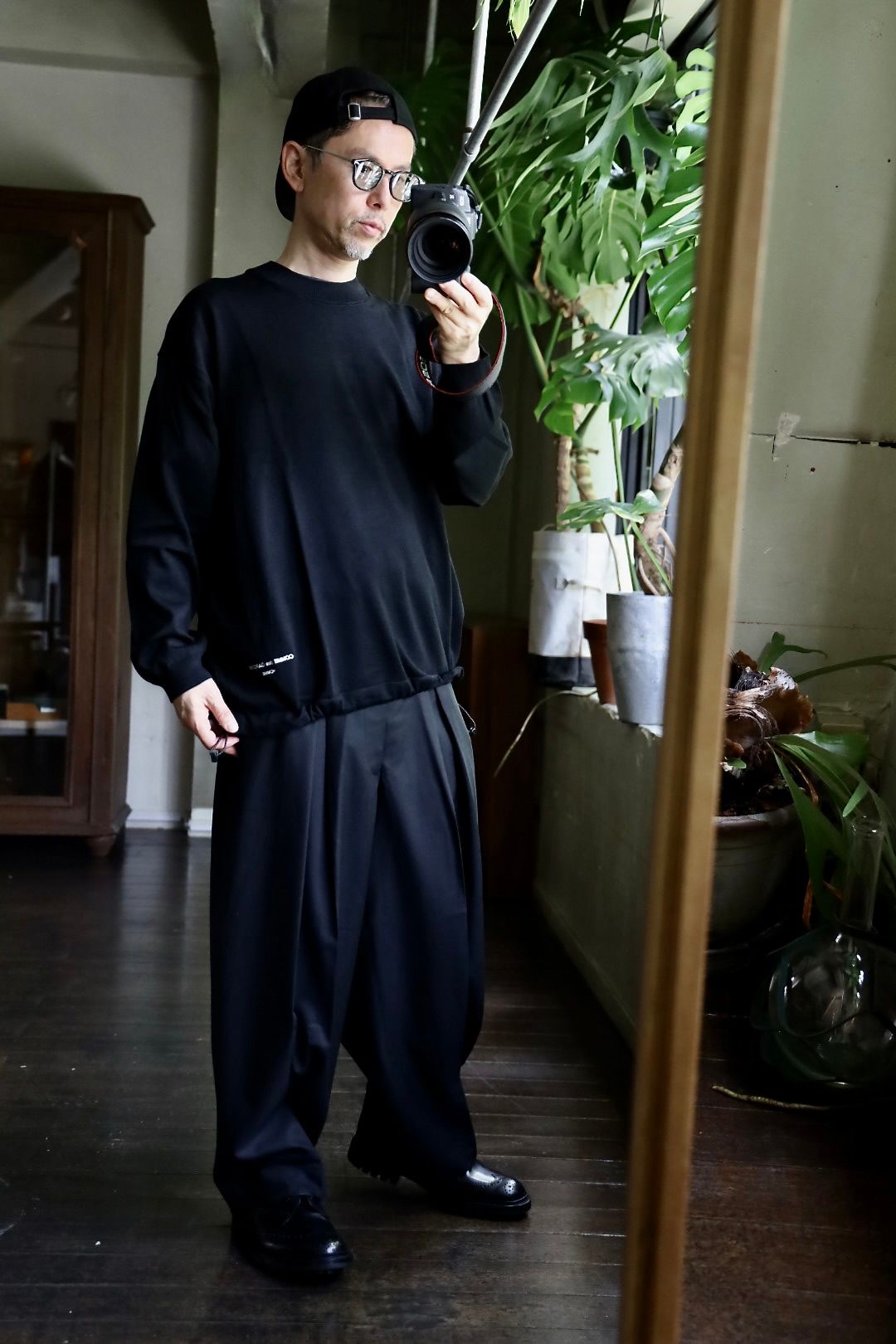 COMME des GARCONS HOMME 天竺プルオーバーMIXスタイル.2024.8.4