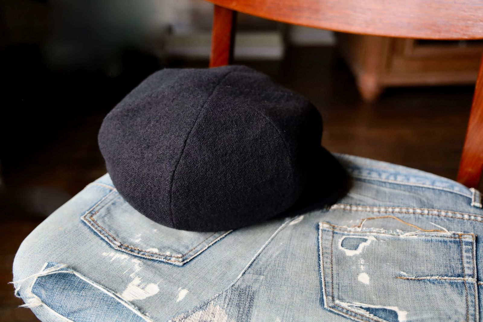 Yohji Yamamoto POUR HOMMEクラシックウールキャスケット Yohji