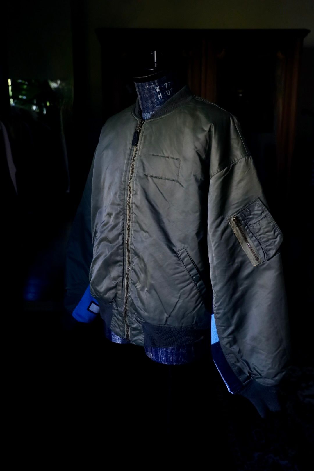 SAINT M×××××× - セントマイケル24AW DAMEGE MA-1 (SM-YS1-0000-064