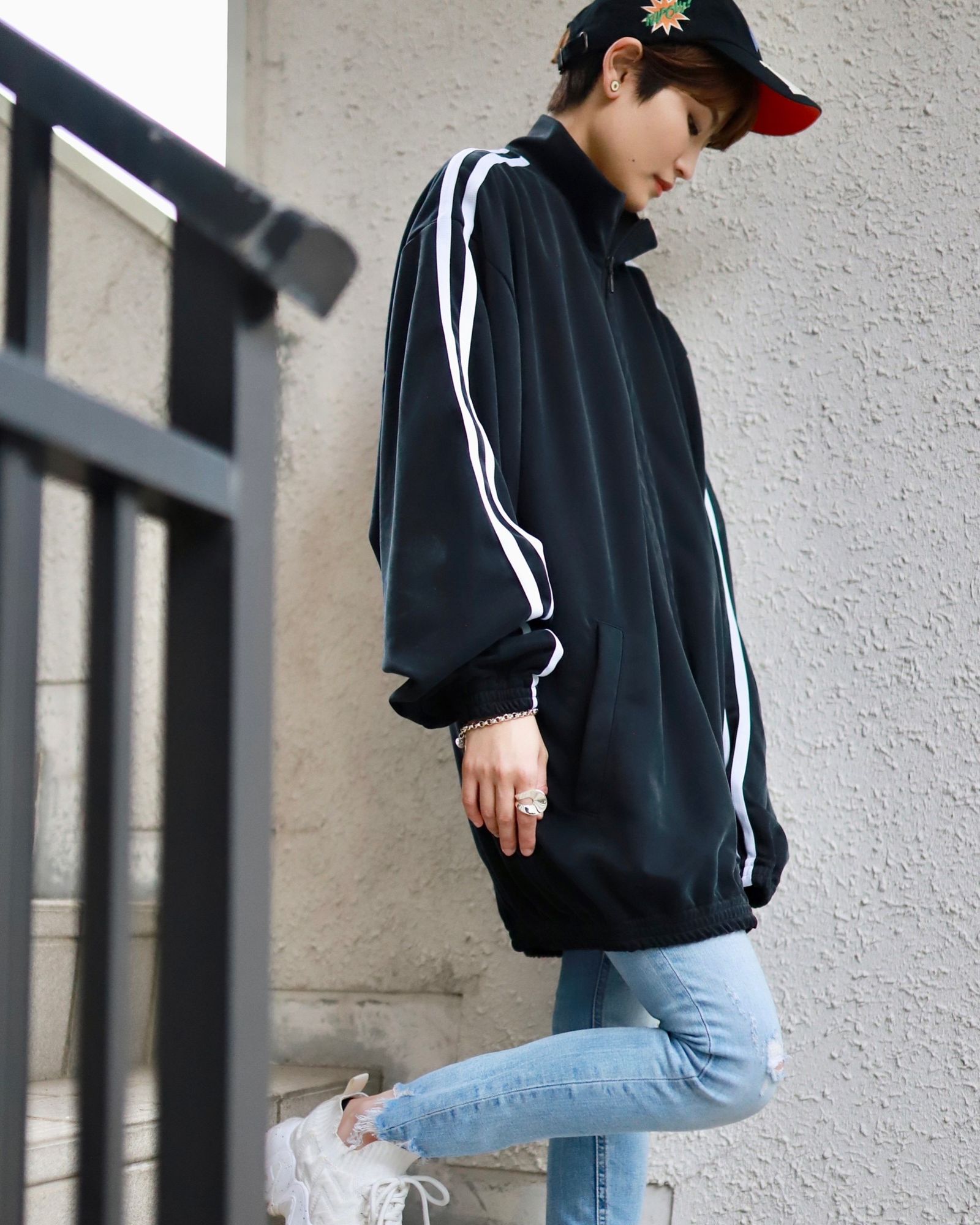 doublet 23AW VINTAGE EFFECT TRACK JACKET style.2023.7.15 | 3486 | MARK