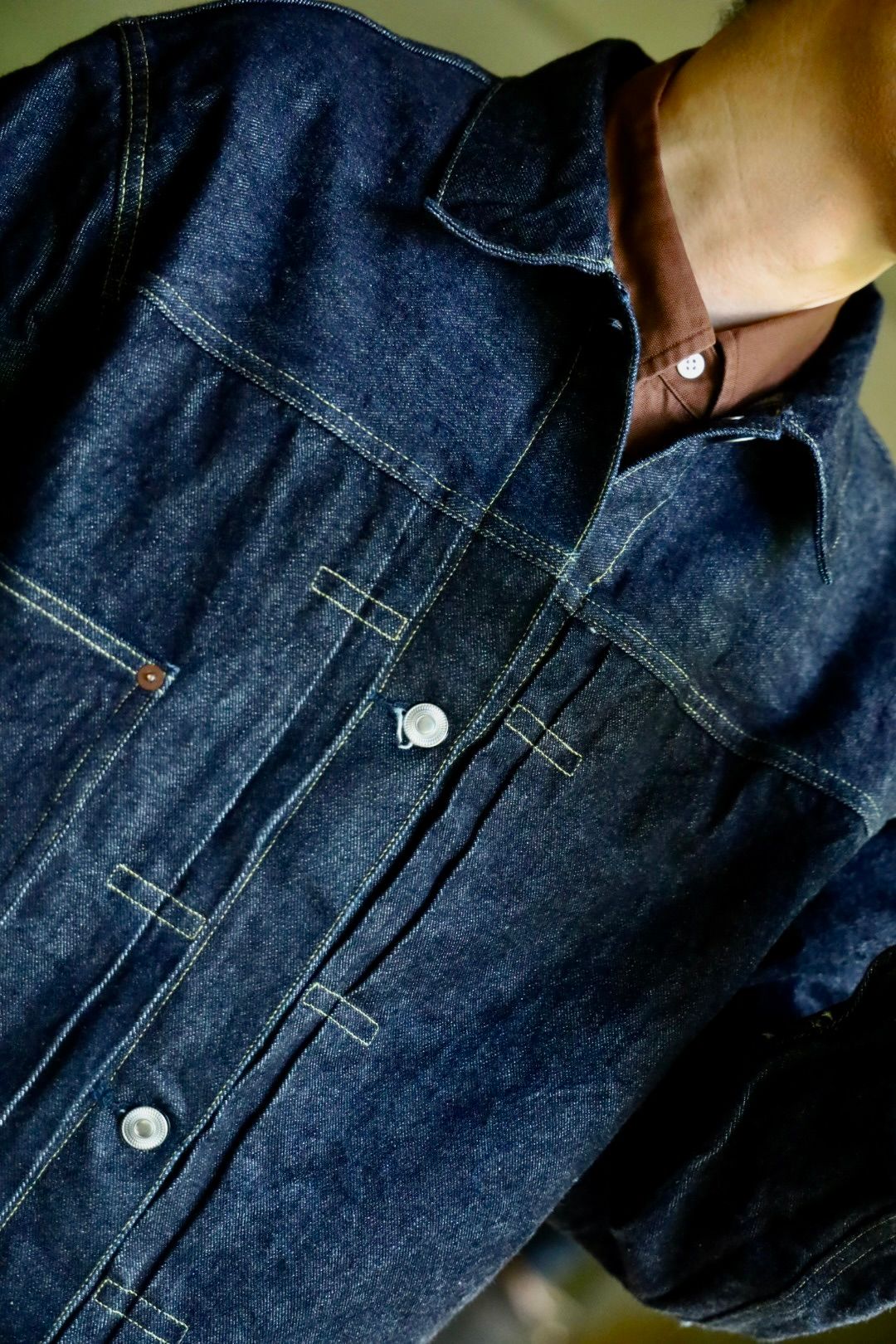 A.PRESSE - アプレッセ 1st Type Denim Jacket(AP-1001)ONE WASH | MARK
